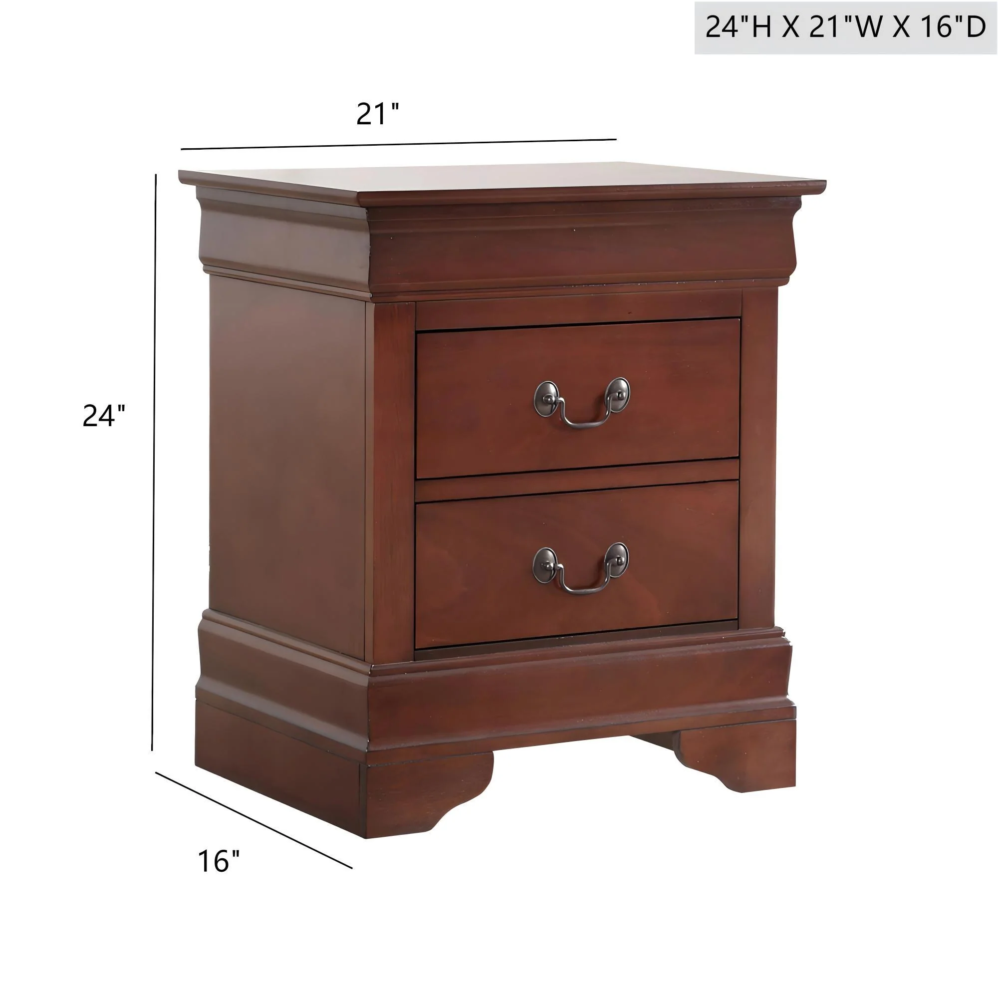 Traditional Style Design Nightstand - Image 25