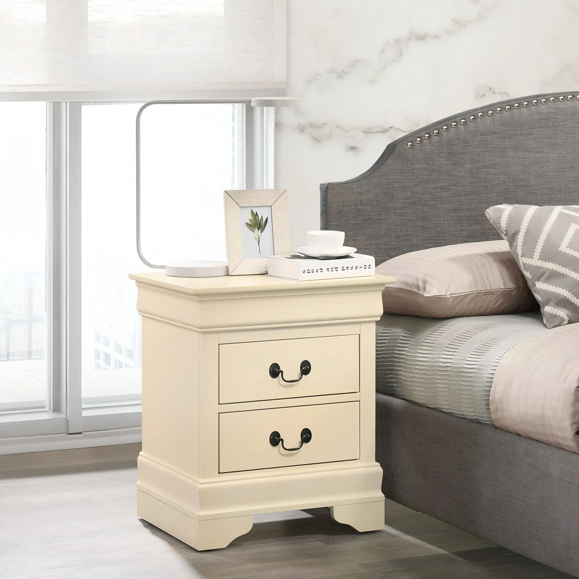 Traditional Style Design Nightstand - Image 53