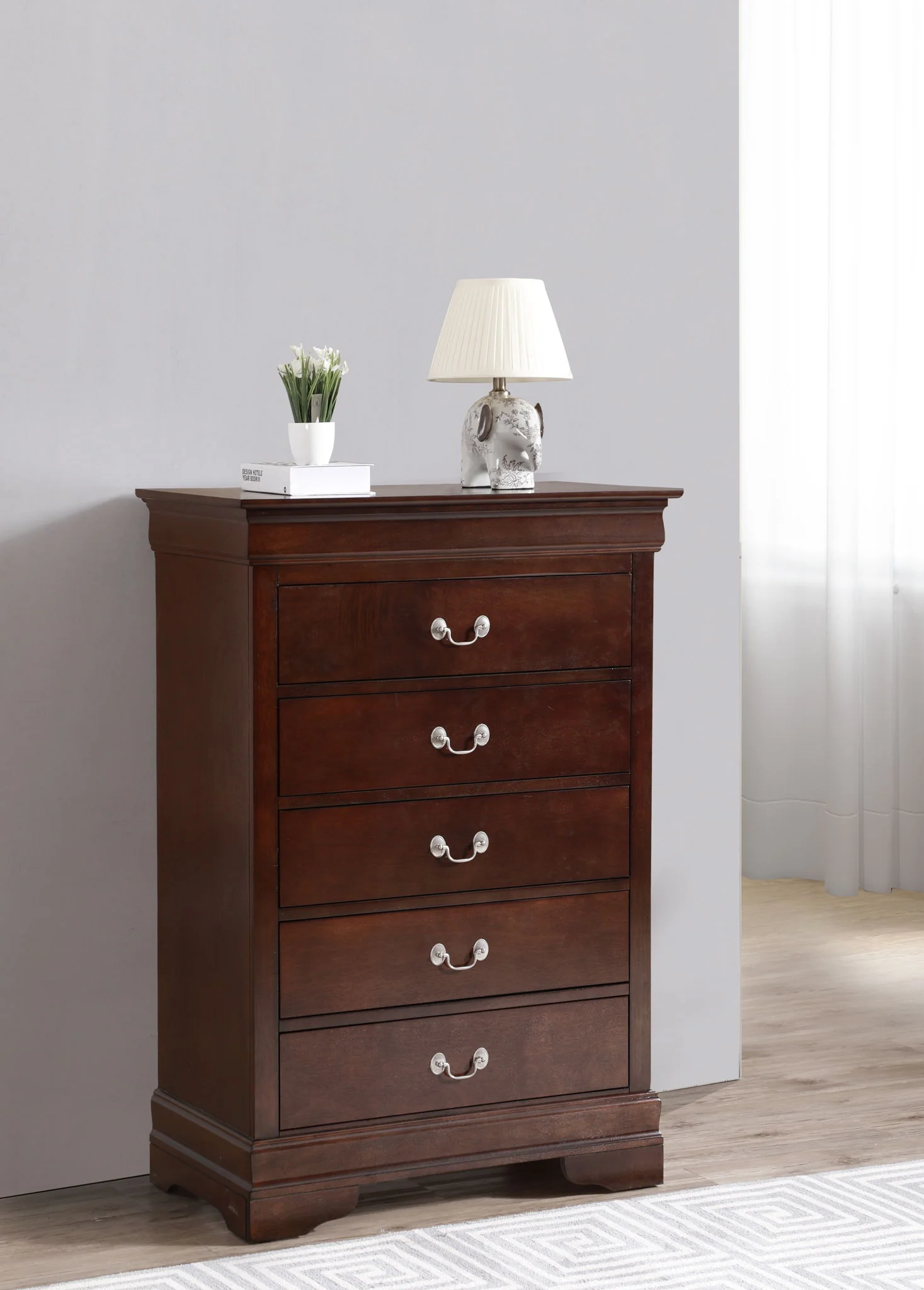 Louis Phillipe - Traditional Style Storage Chest Elegant - Image 6