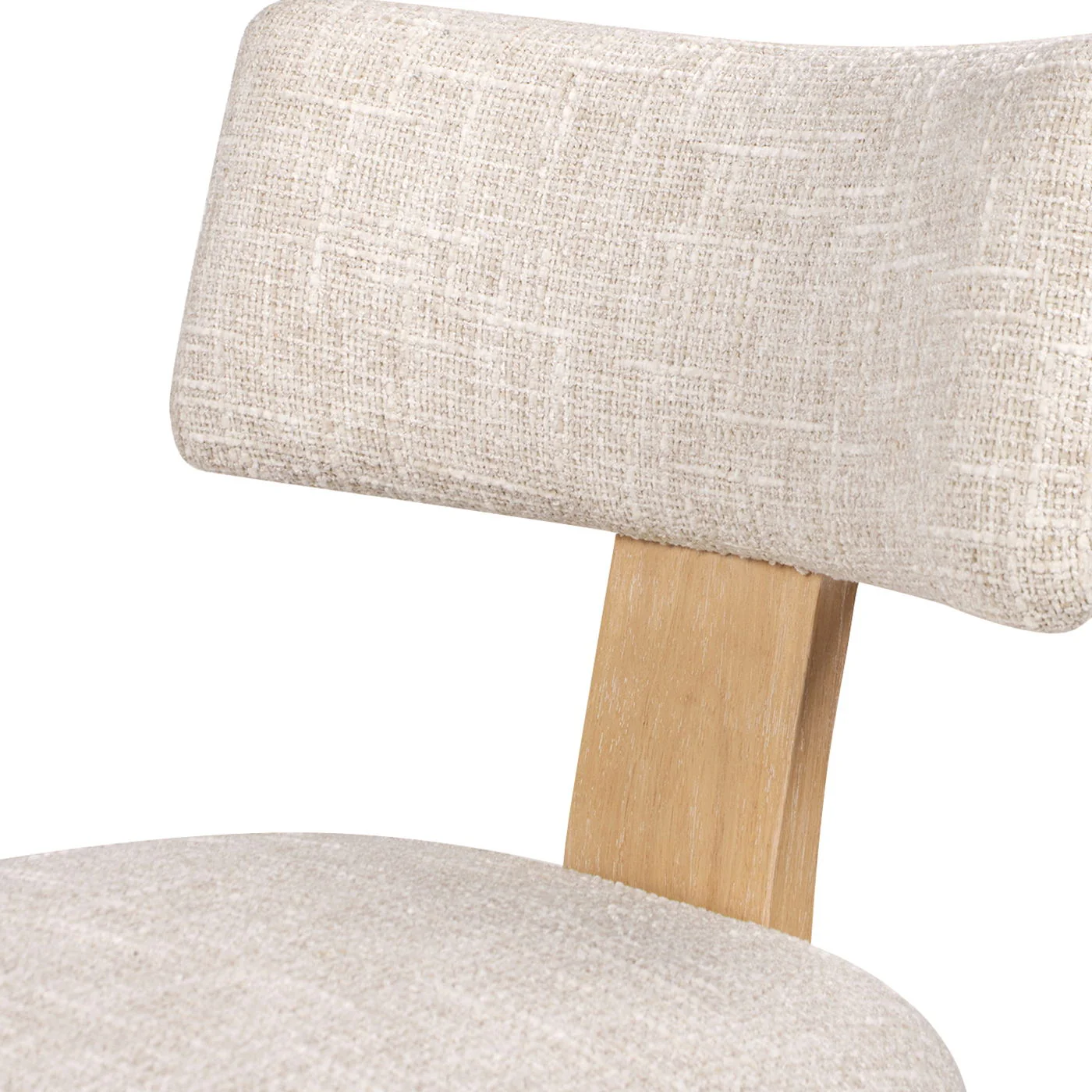 Louise - Split Back Upholstered Dining Side Chair (Set of 2) - Travertine Beige - Image 3