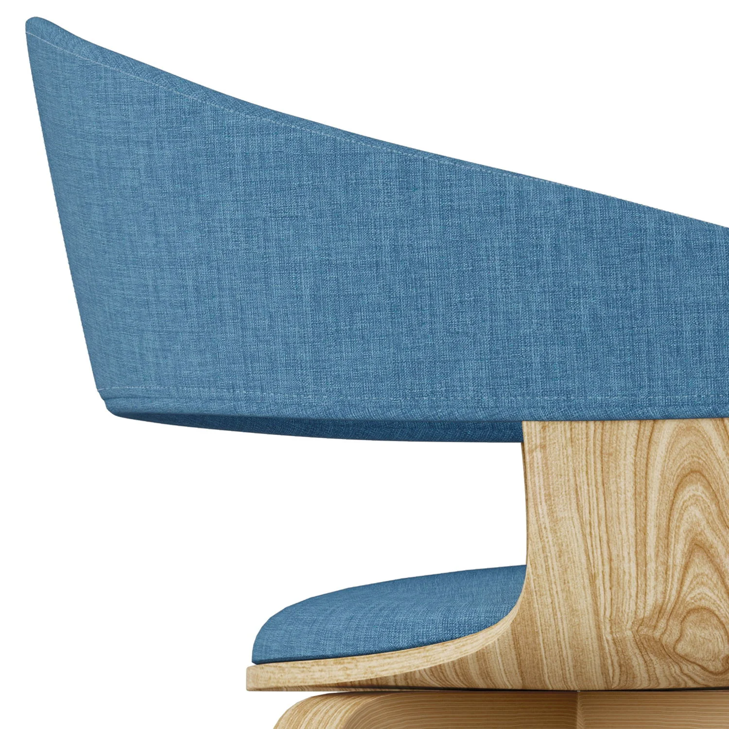 Lowell - Mid-Century Modern Bentwood Dining Chair - Image 2