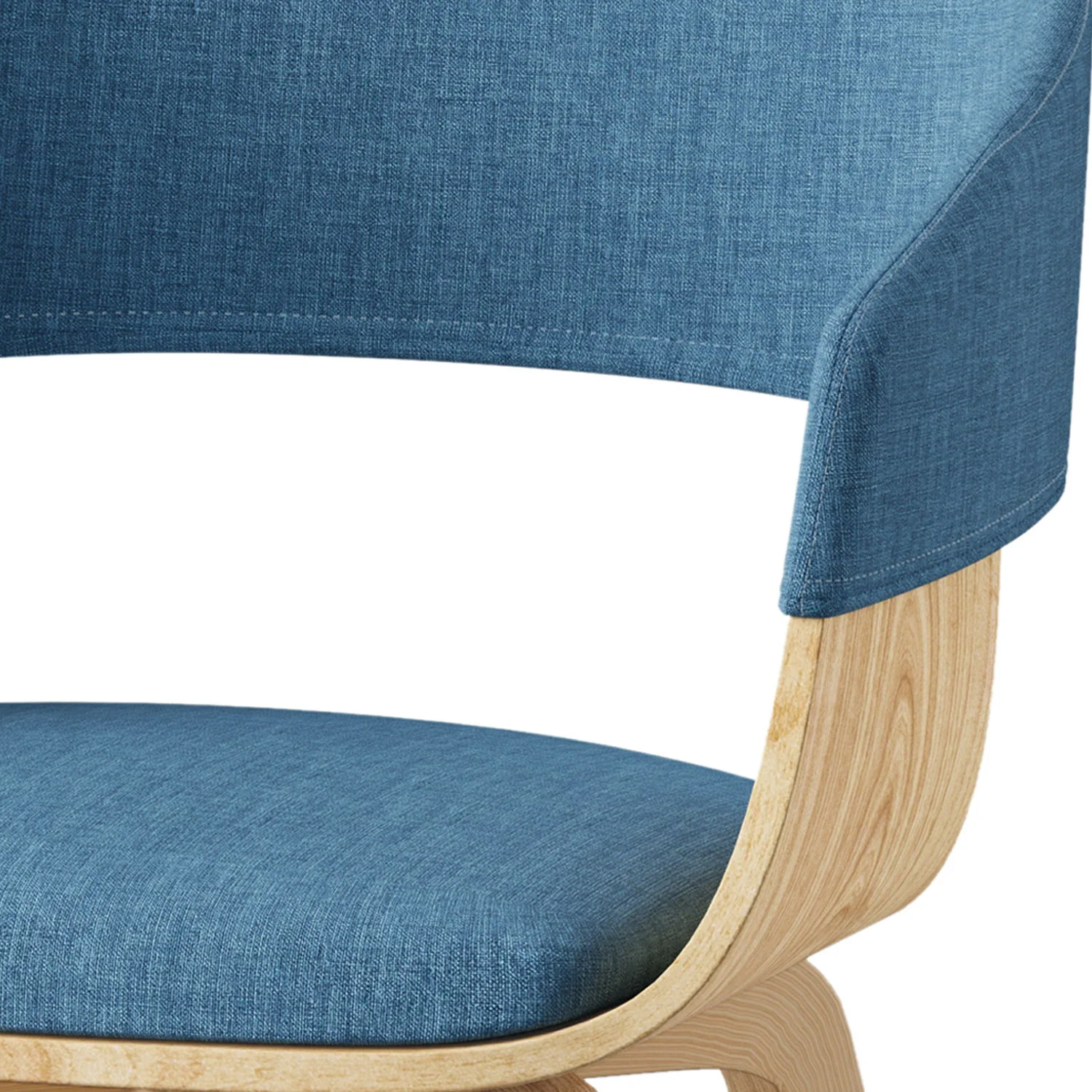 Lowell - Mid-Century Modern Bentwood Dining Chair - Image 3