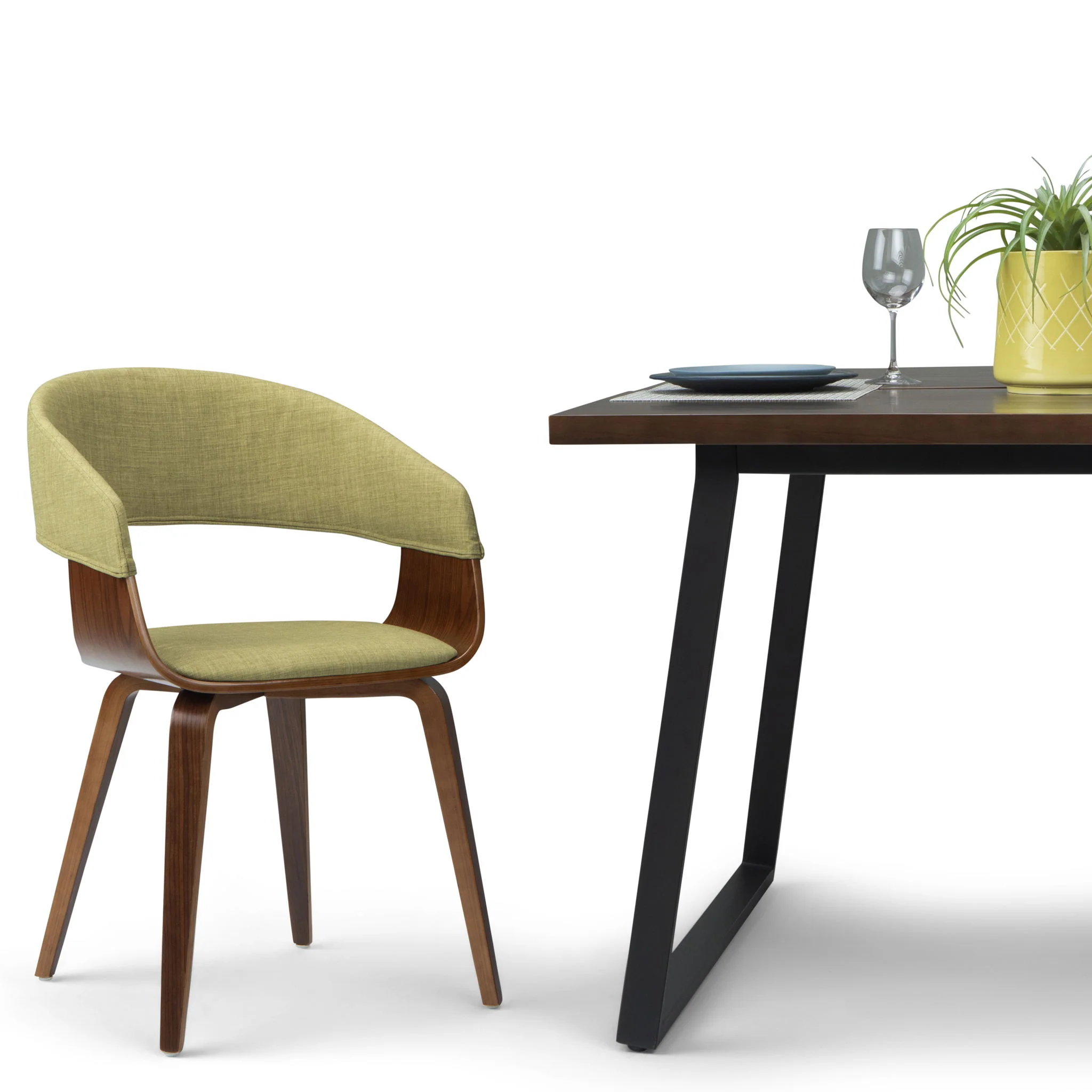 Lowell - Upholstered Bentwood Dining Chair - Image 5