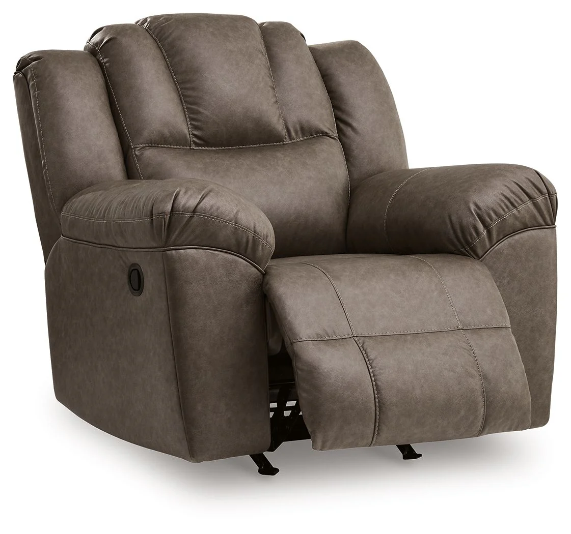 Lowilla - Rocker Recliner - Driftwood - Image 3