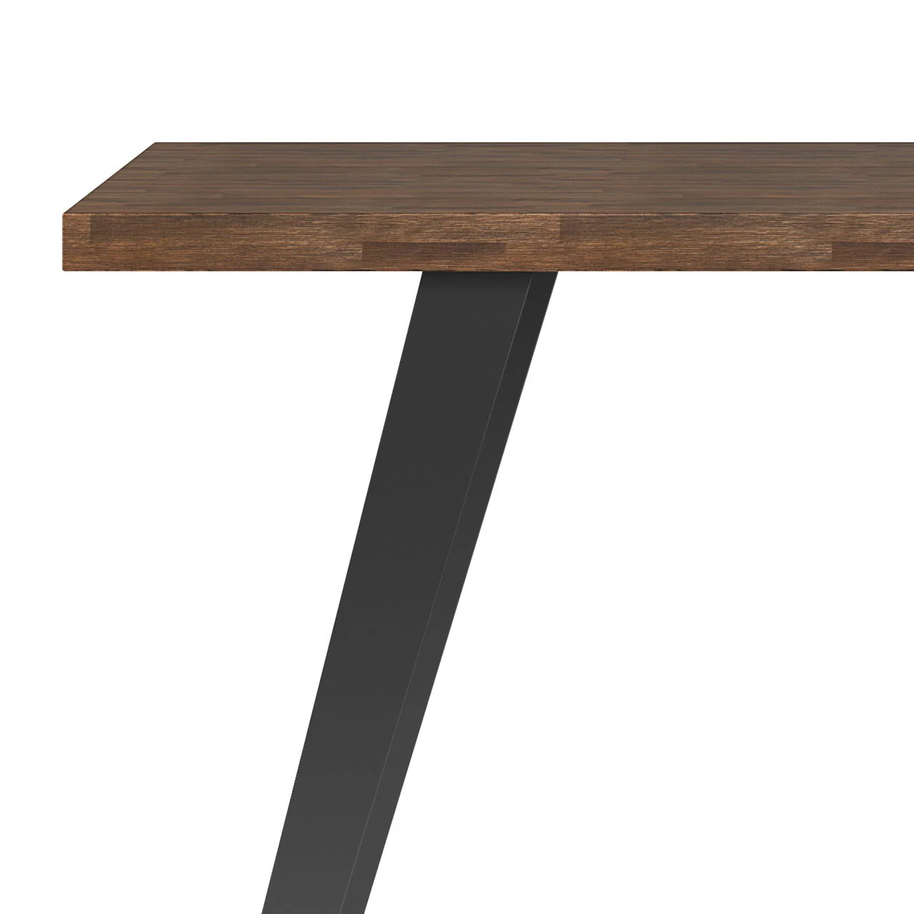 Lowry - Flat Top Desk - Rustic Natural Aged Brown - Image 7