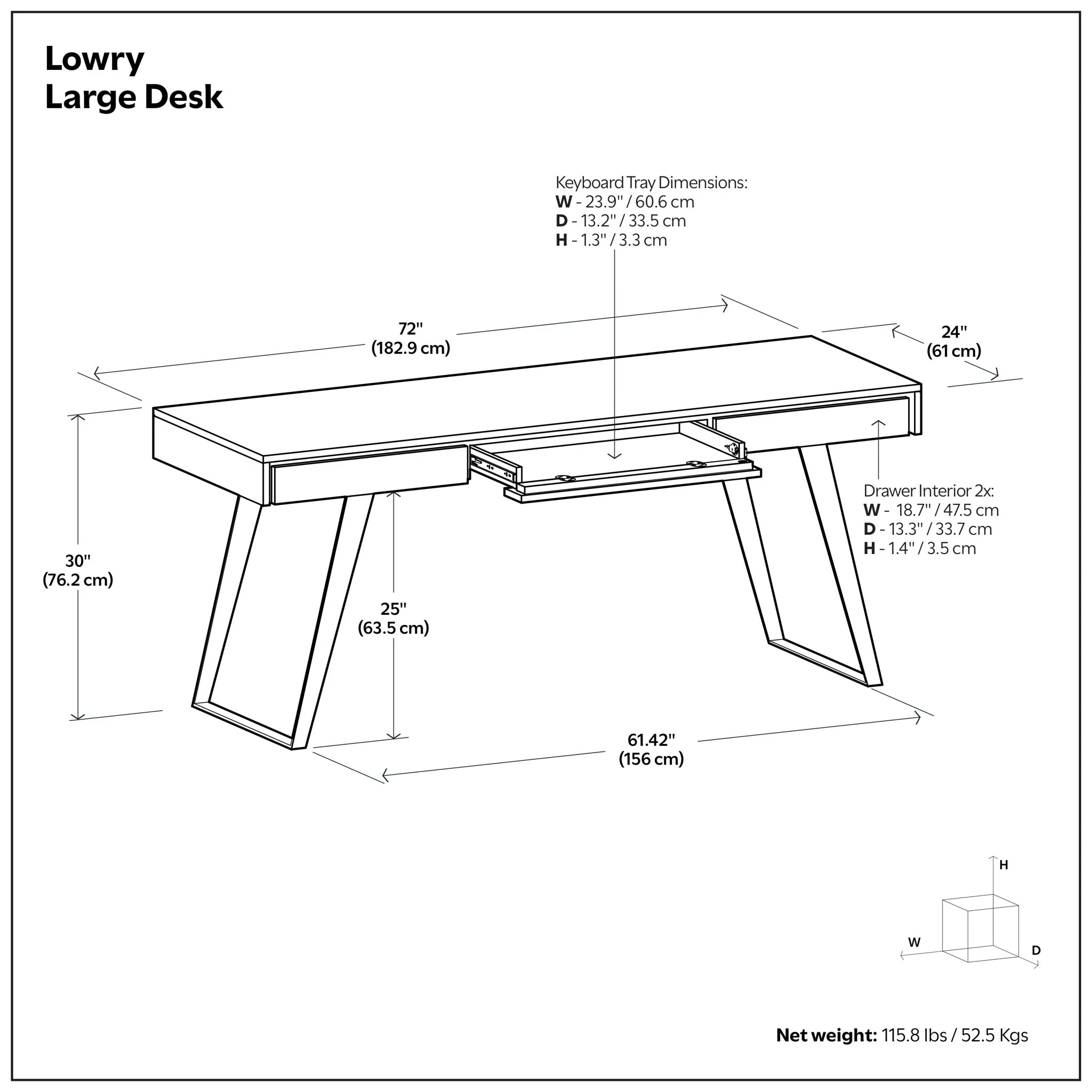 Lowry - Handcrafted Desk - Image 47