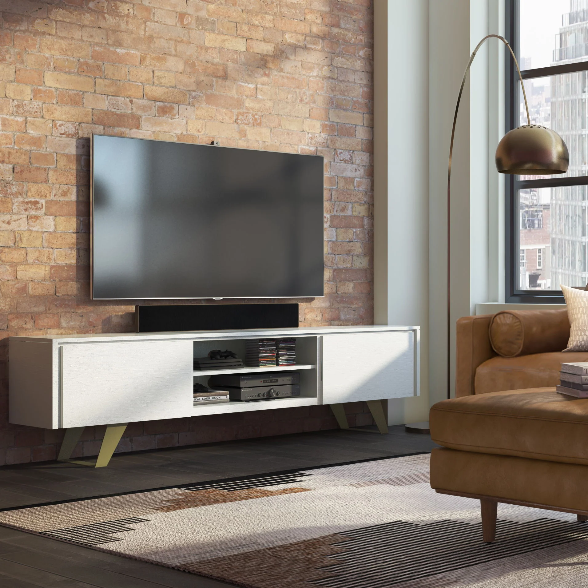 Lowry - Handcrafted, TV Media Stand - Image 10