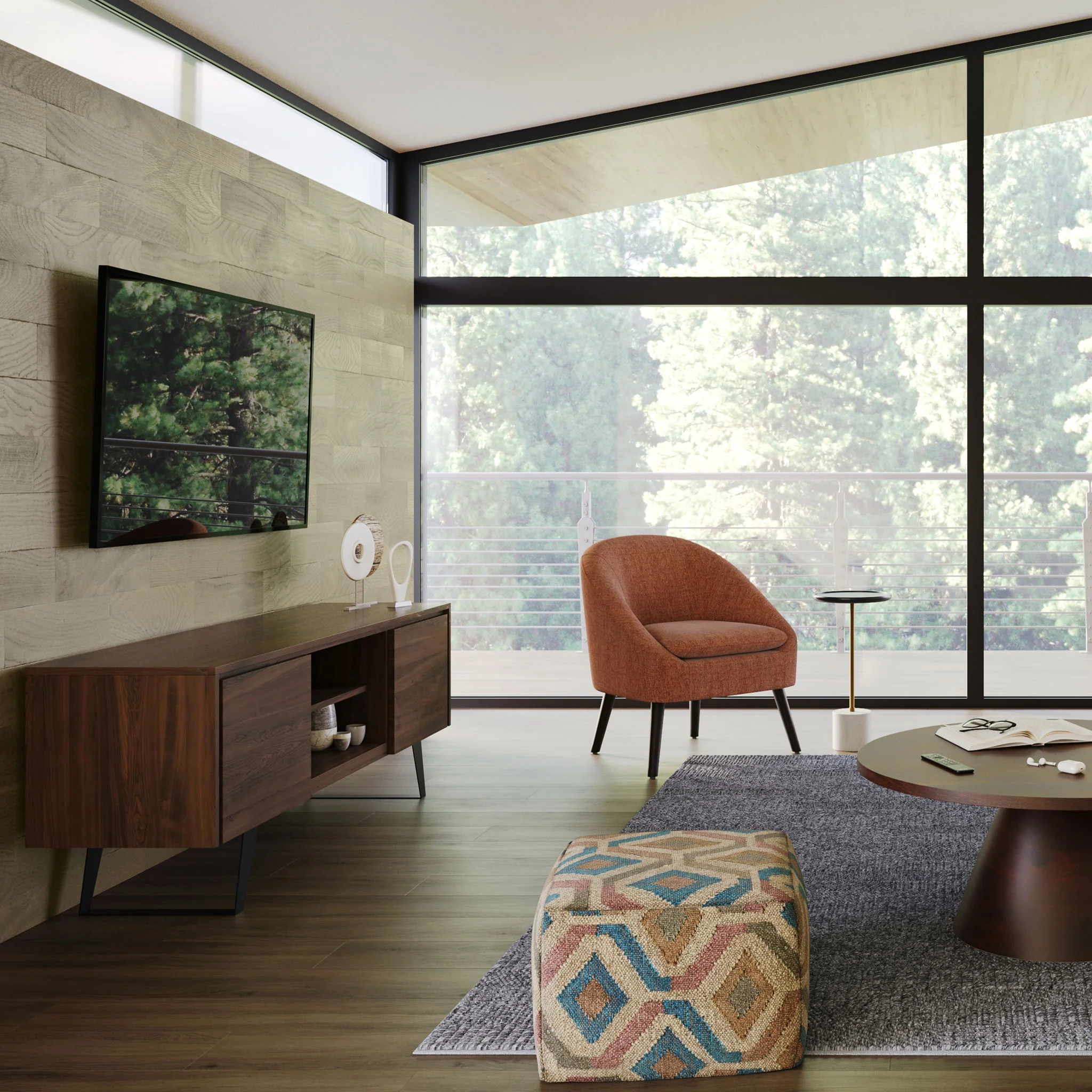 Lowry - Handcrafted, TV Media Stand - Image 8