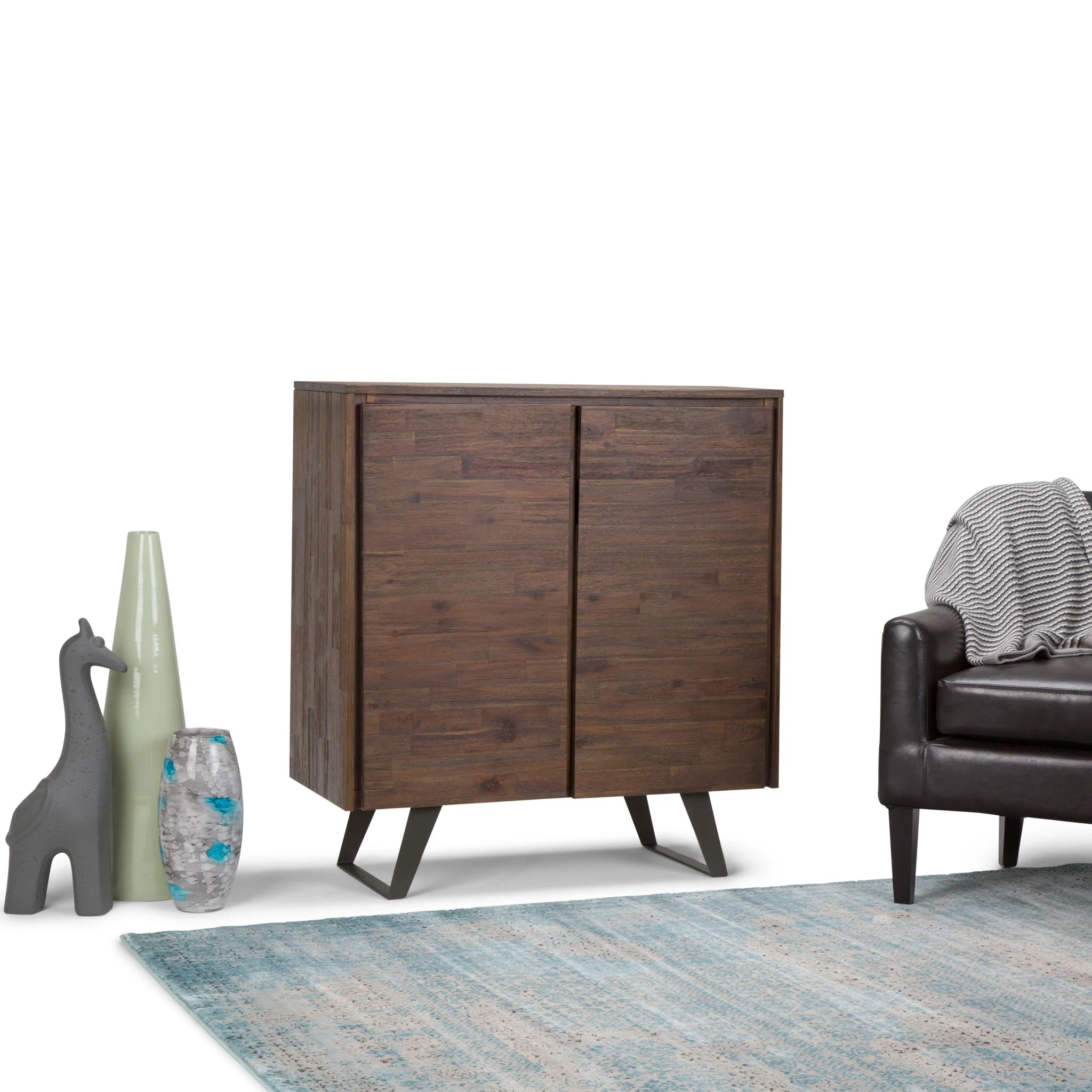 Lowry - Medium Handcrafted Storage Cabinet - Image 12