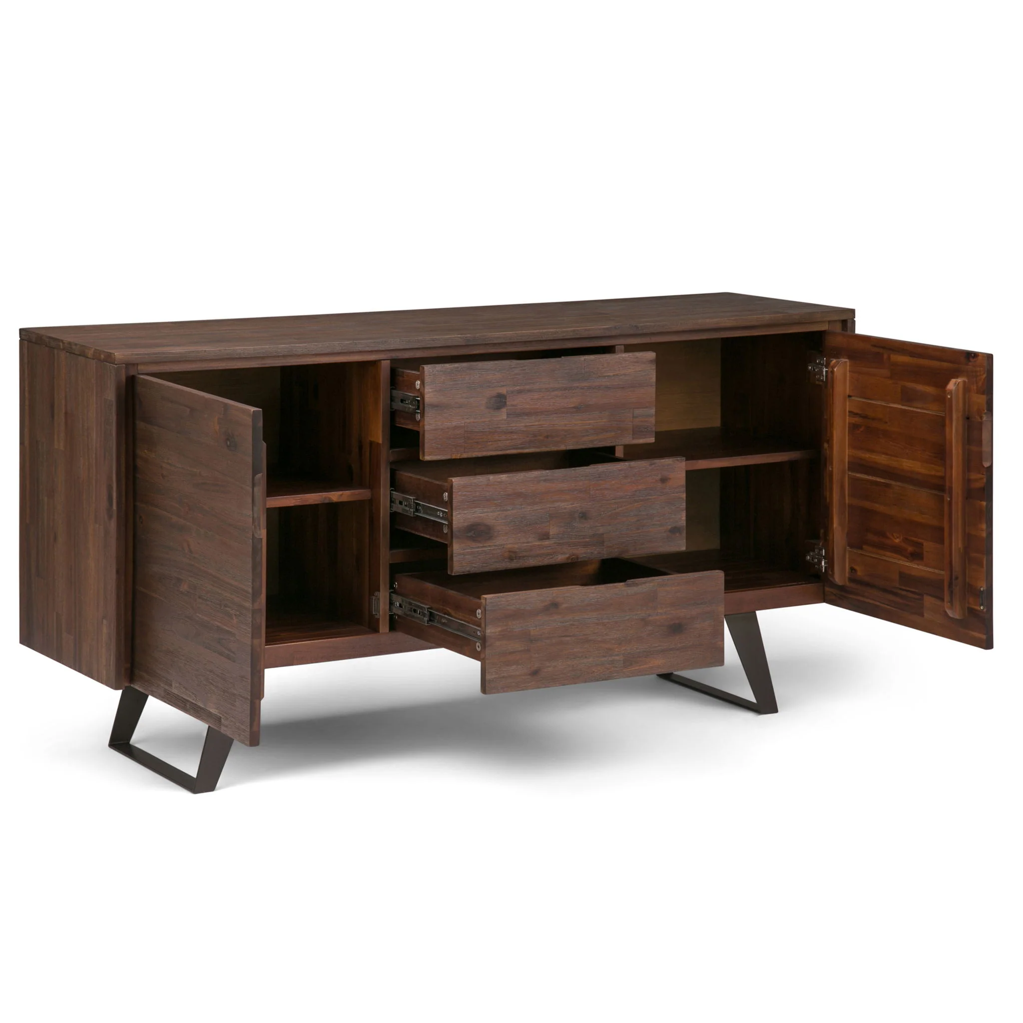 Lowry - Modern Industrial Sideboard Buffet - Image 9