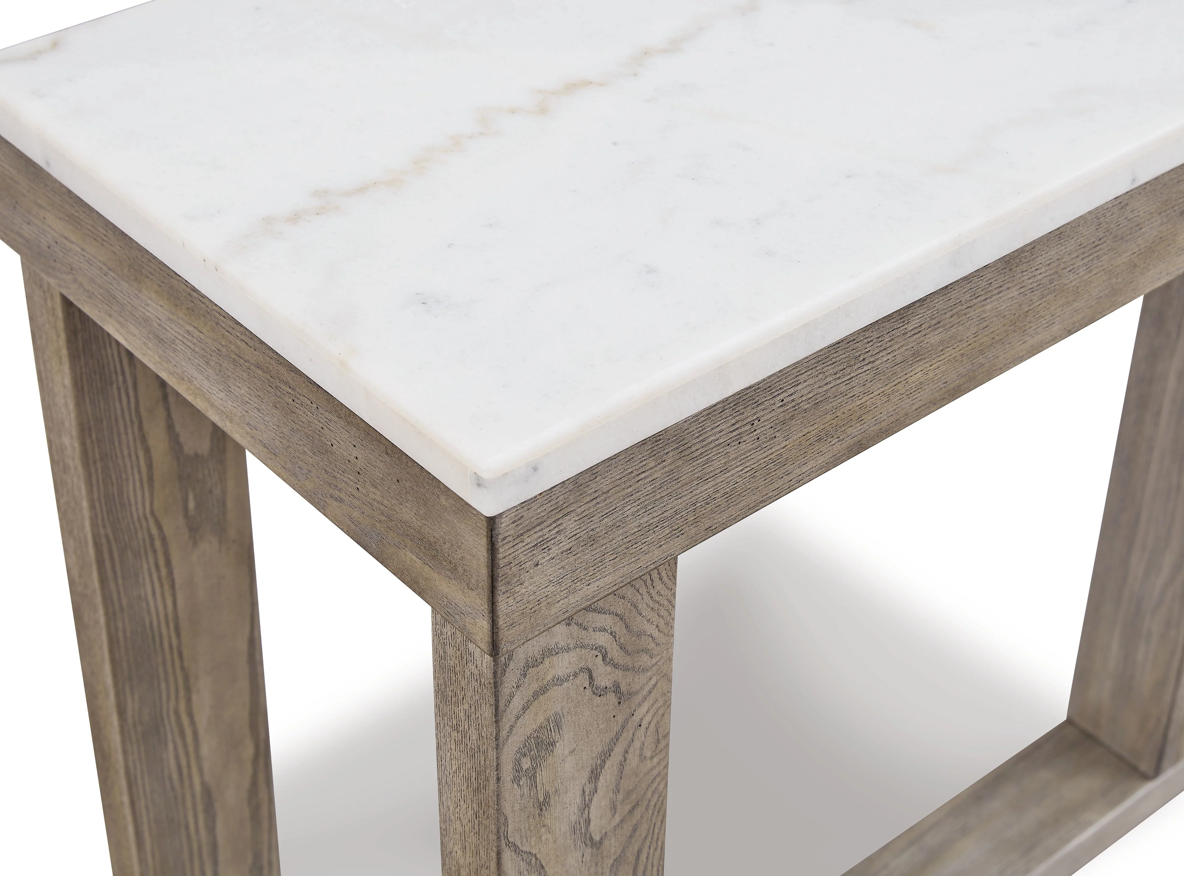 Loyaska - Sofa Table - Brown / Ivory - Image 5