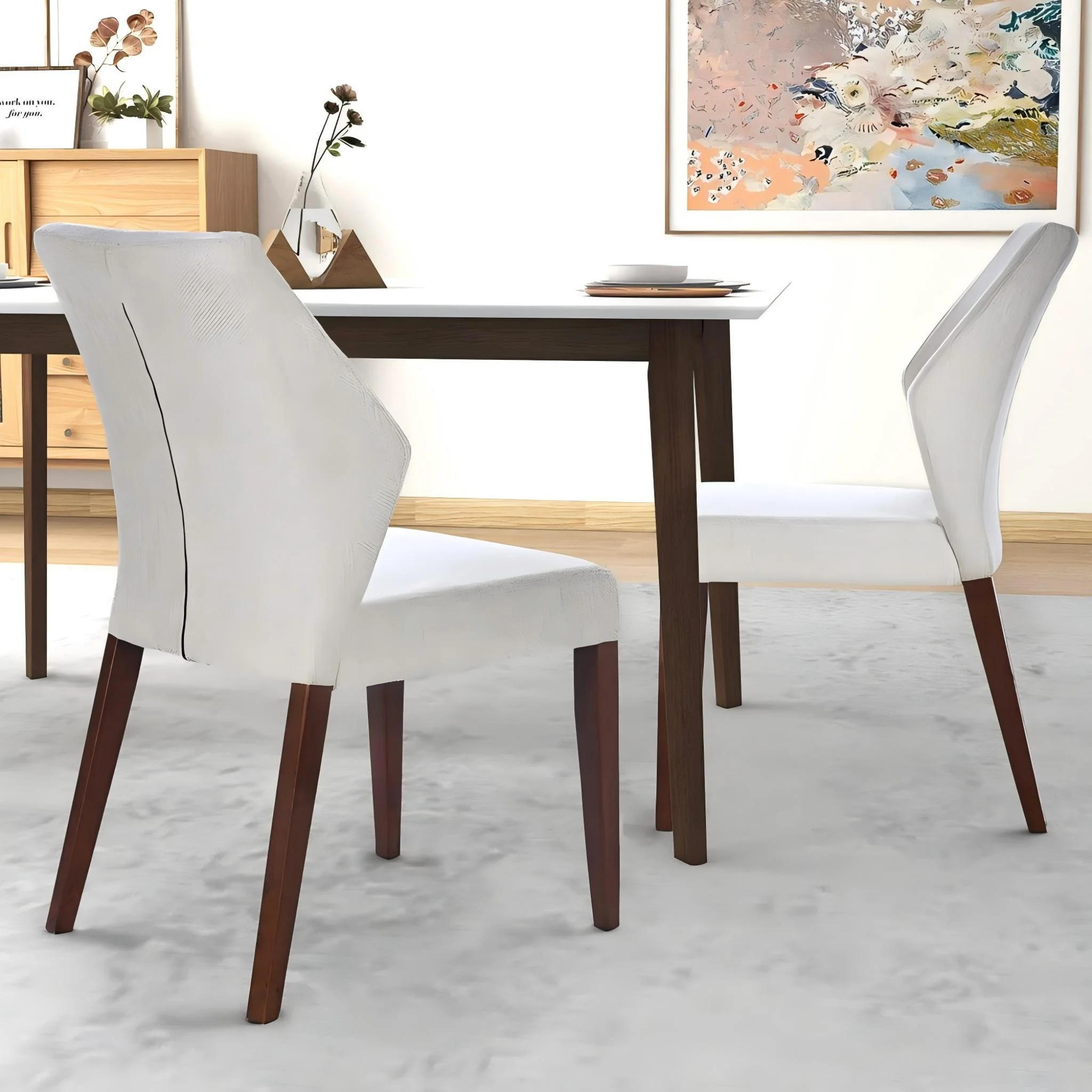 Luca - Dining Chair (Set of 2) - Light Gray - Image 6