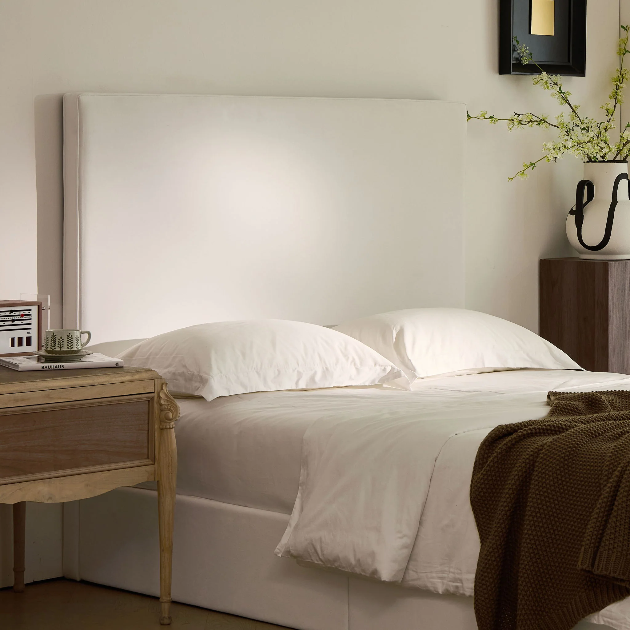 Lucas - Tall Headboard Upholstered Bed - Image 21