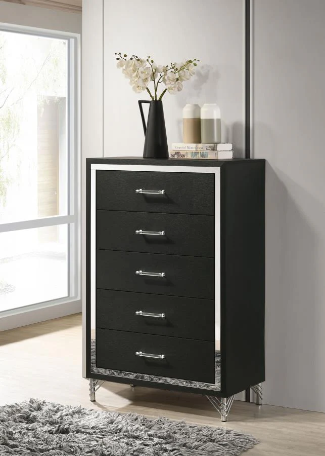 Lucia - 5-Drawer Bedroom Chest - Image 4