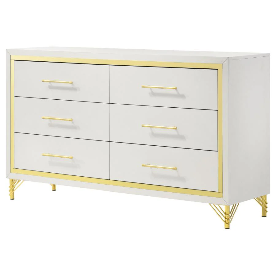 Lucia - 6-Drawer Dresser - Image 13