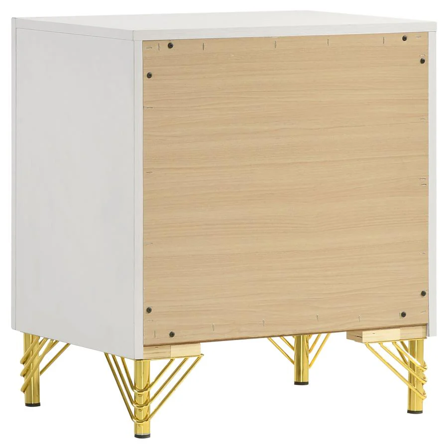 Lucia - Bedroom Set With Upholstered Wingback Panel Bed - Image 43