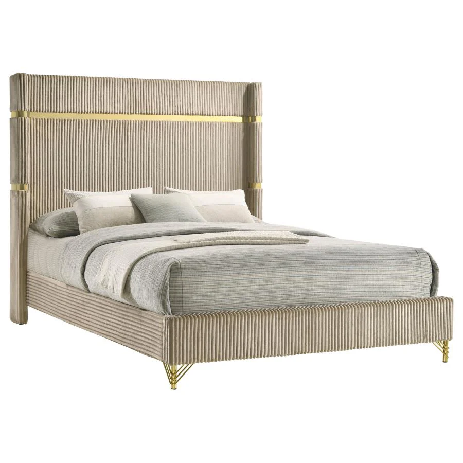 Lucia - Upholstered Wingback Bed - Image 10