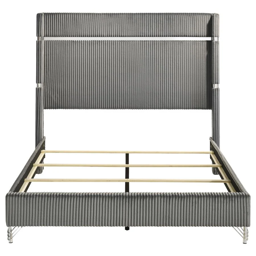 Lucia - Upholstered Wingback Bed - Image 15