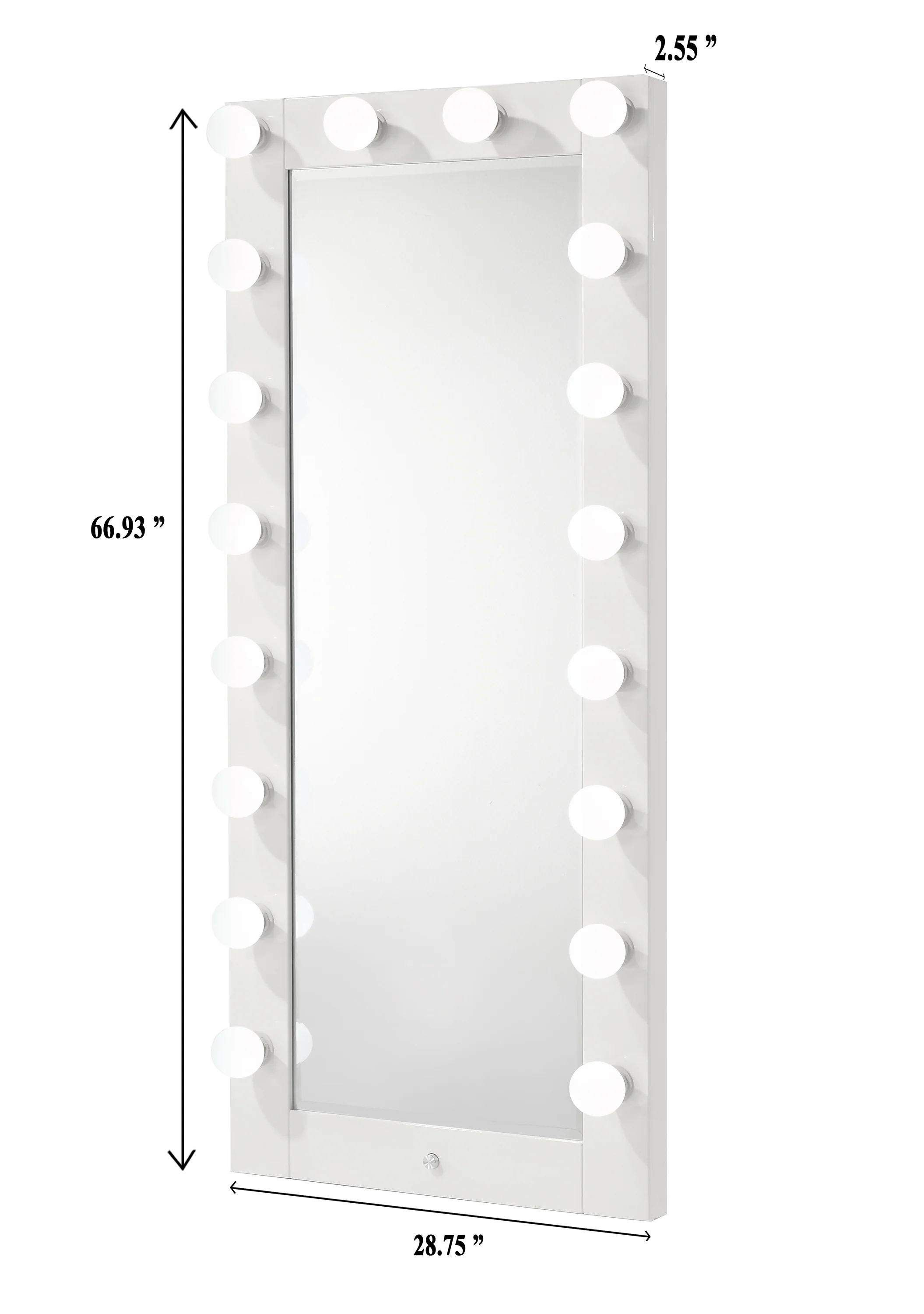 Luxo Tall Lighted Drawer Box Top - Image 2