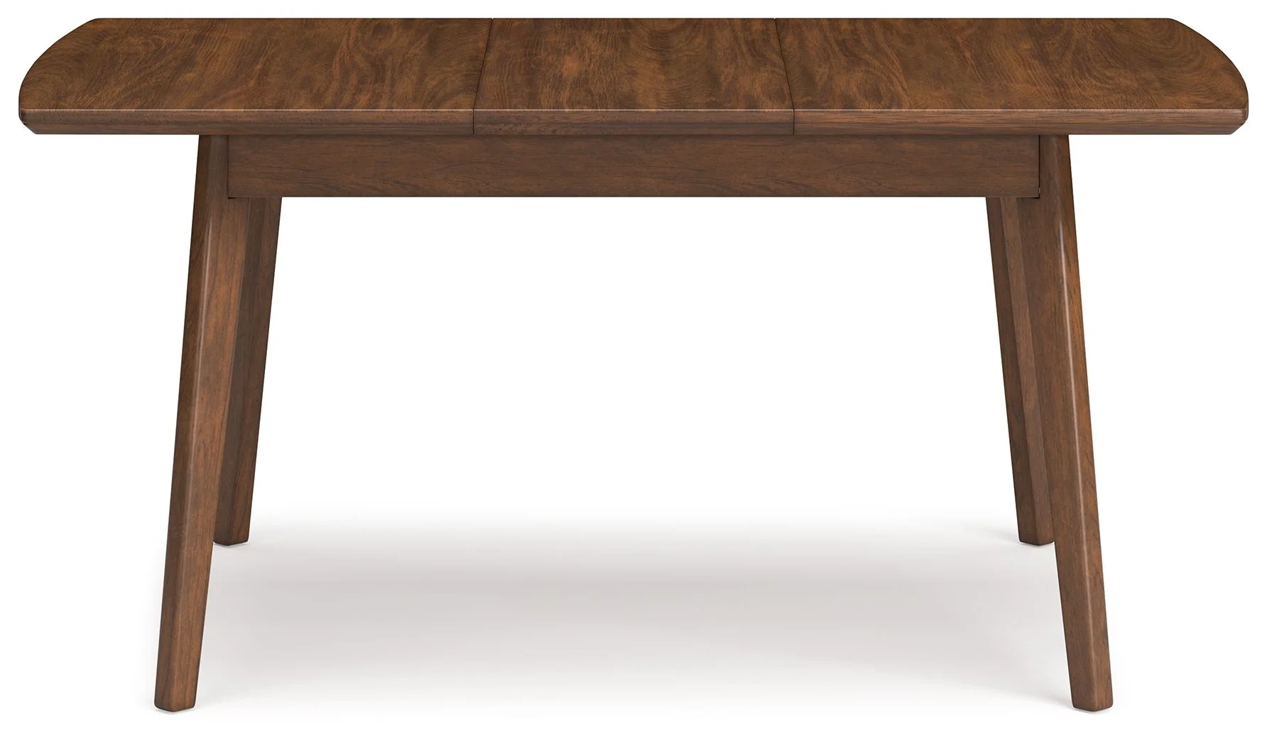 Lyncott - Rectangular Dining Room Butterfly Extension Table - Brown - Image 3