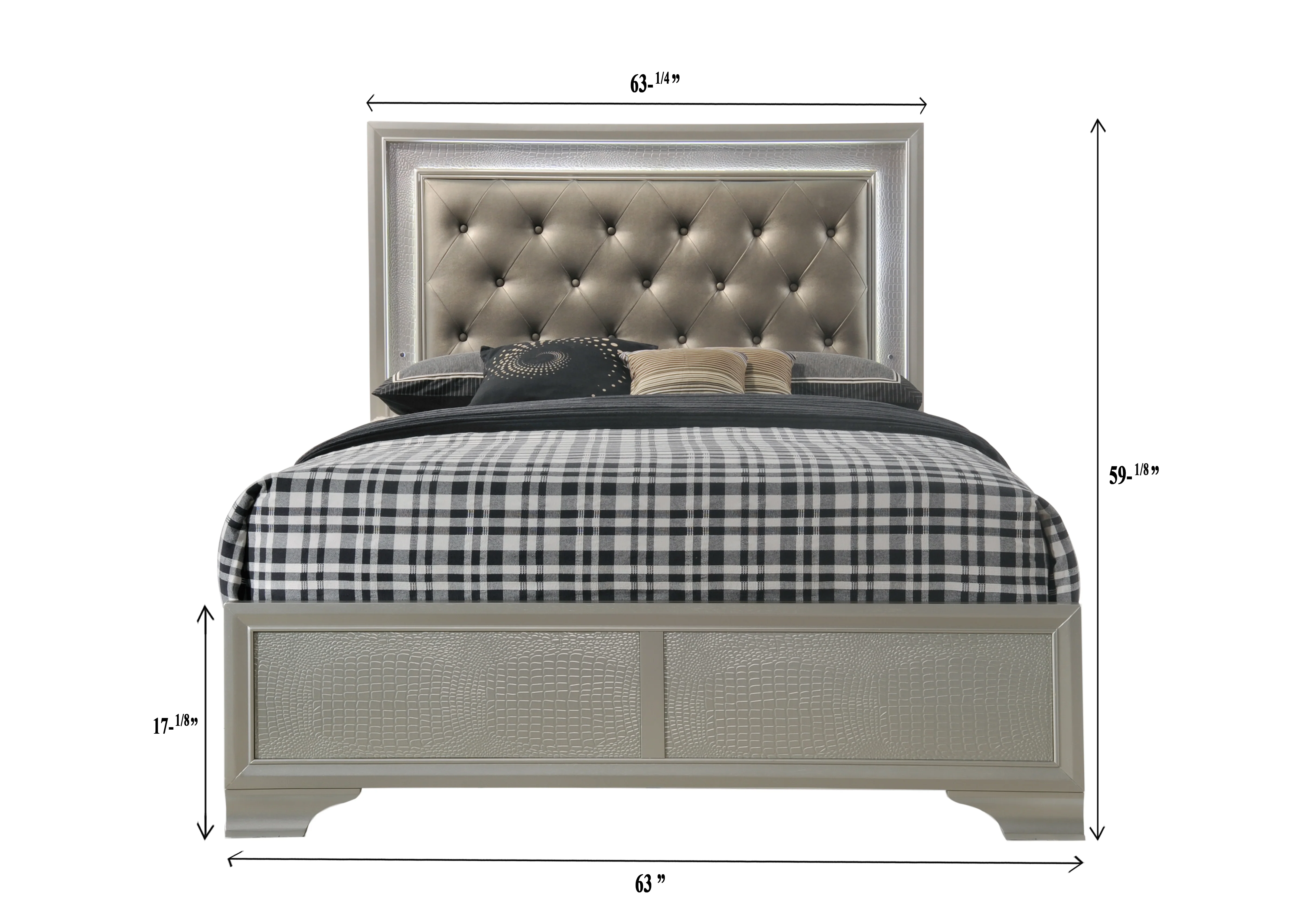 Lyssa Led Bed - Image 4