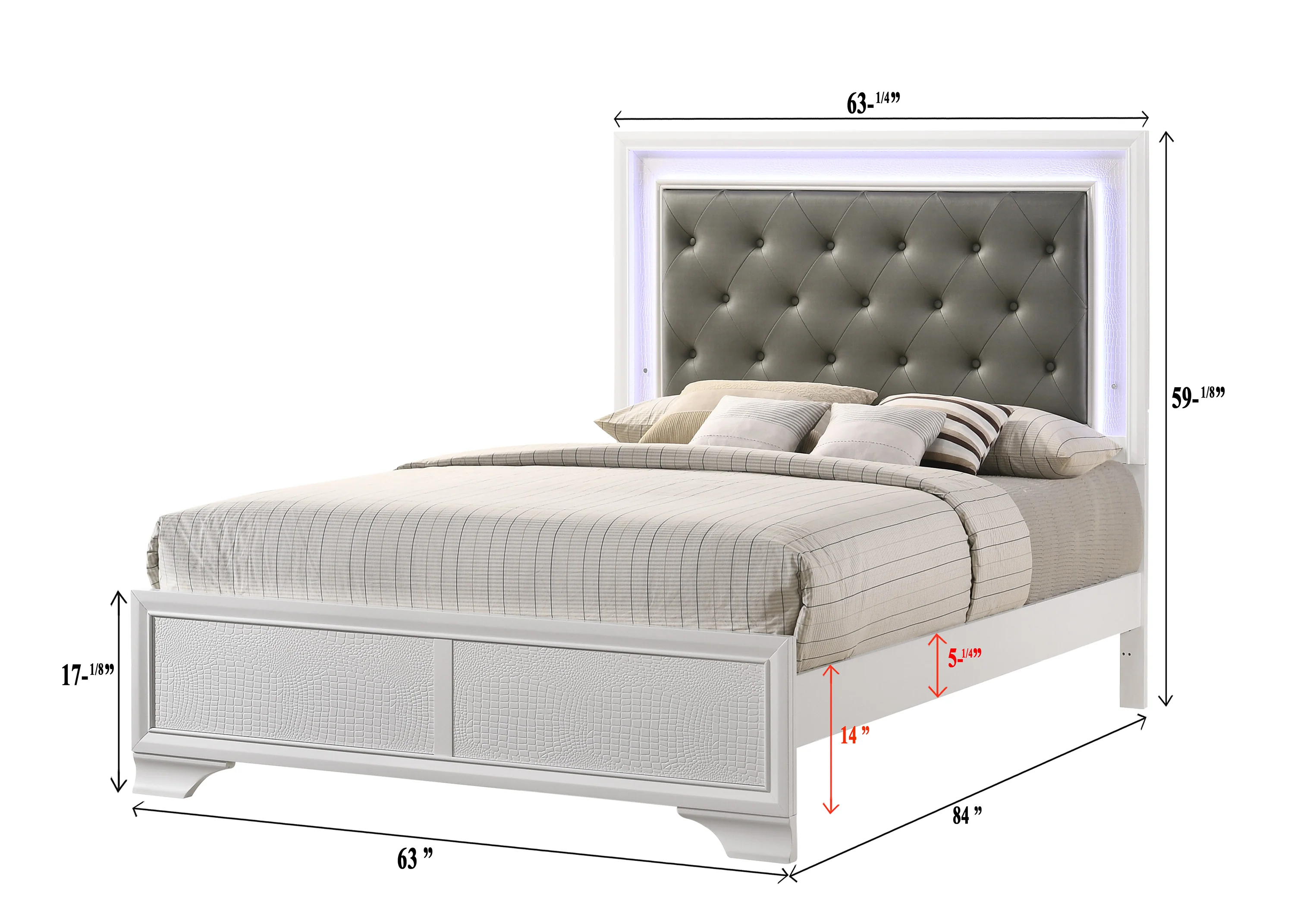 Lyssa Led Bed Frost - Image 4