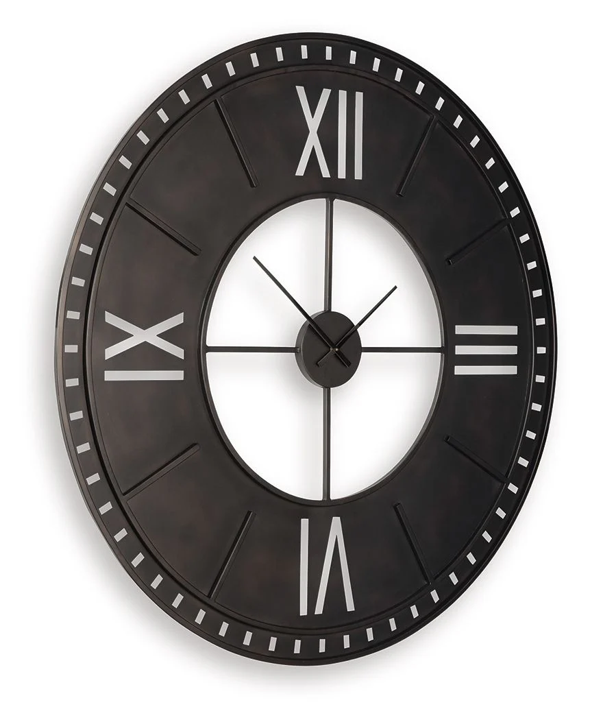 Lytle - Wall Clock - Antique Brown - Image 5