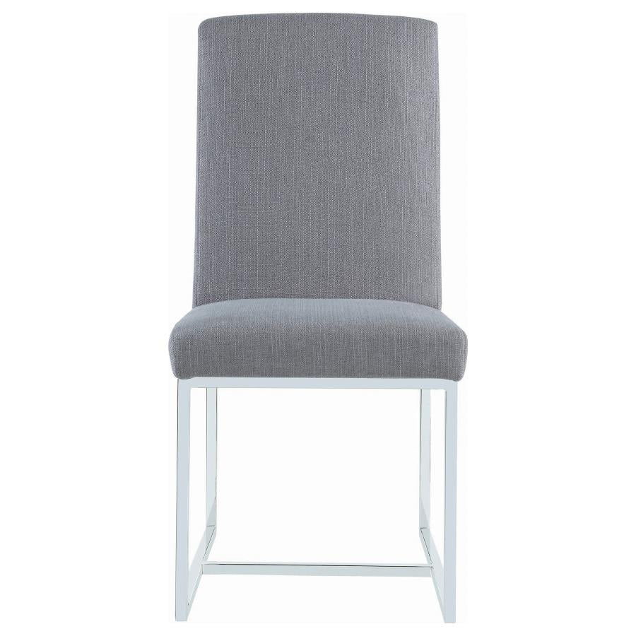 Mackinnon - Upholstered Dining Side Chair (Set of 2) - Gray - Image 4
