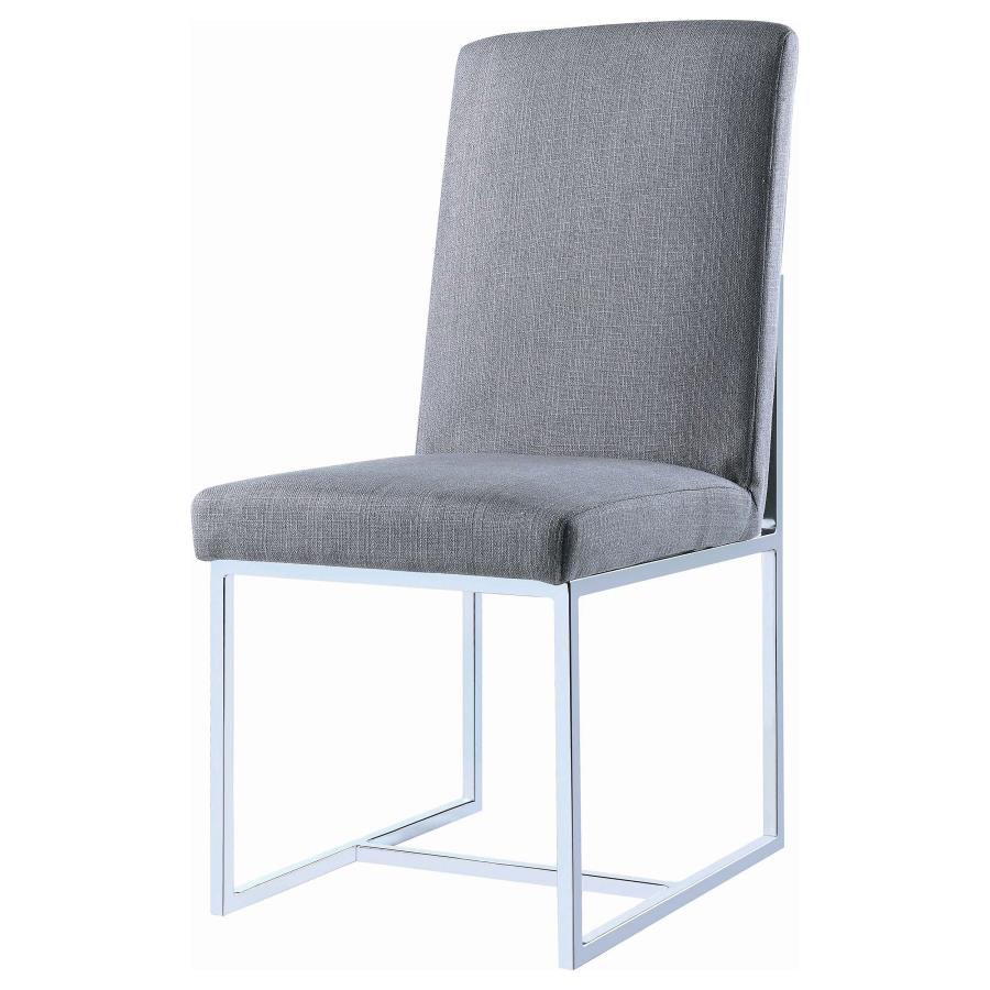 Mackinnon - Upholstered Dining Side Chair (Set of 2) - Gray - Image 5