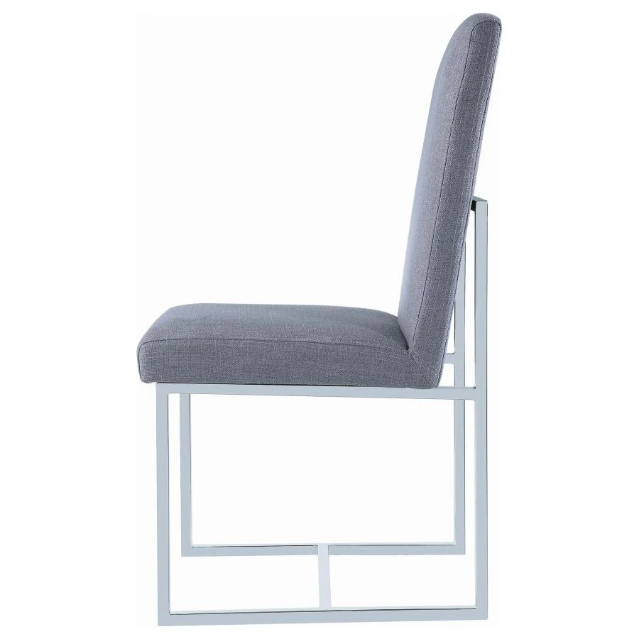 Mackinnon - Upholstered Dining Side Chair (Set of 2) - Gray - Image 6