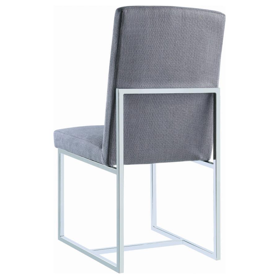 Mackinnon - Upholstered Dining Side Chair (Set of 2) - Gray - Image 7