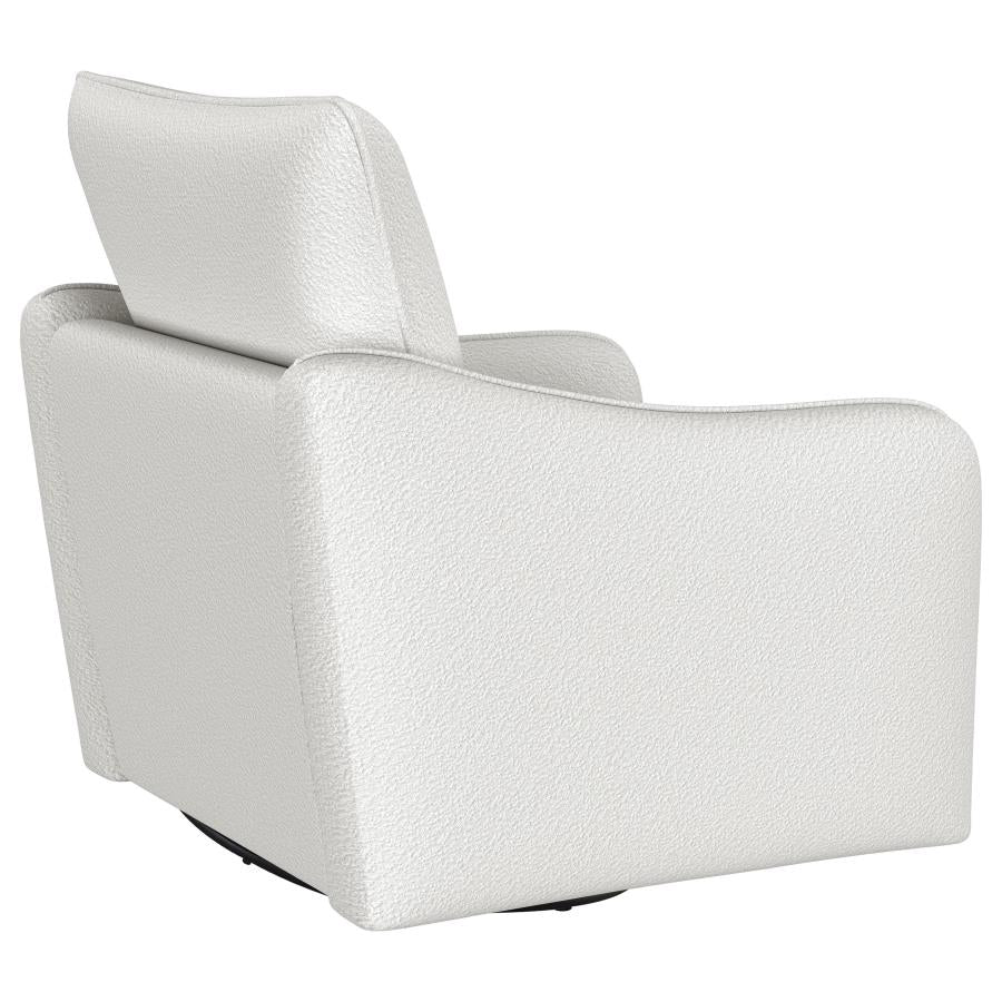 Madia - Upholstered Sloped Arm Swivel Glider Chair - Image 15