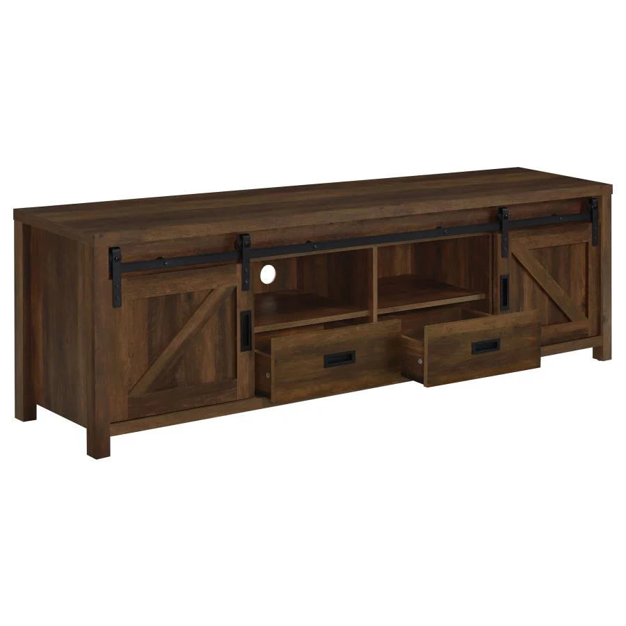 Madra - 2-Door Engineered Wood TV Stand - Image 5