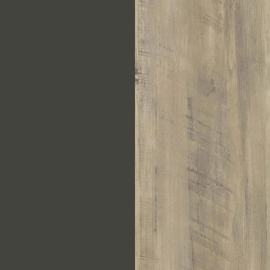Maeve - 2 Door Engineered Wood Cabinet - Antique Pine And Gray - Image 12