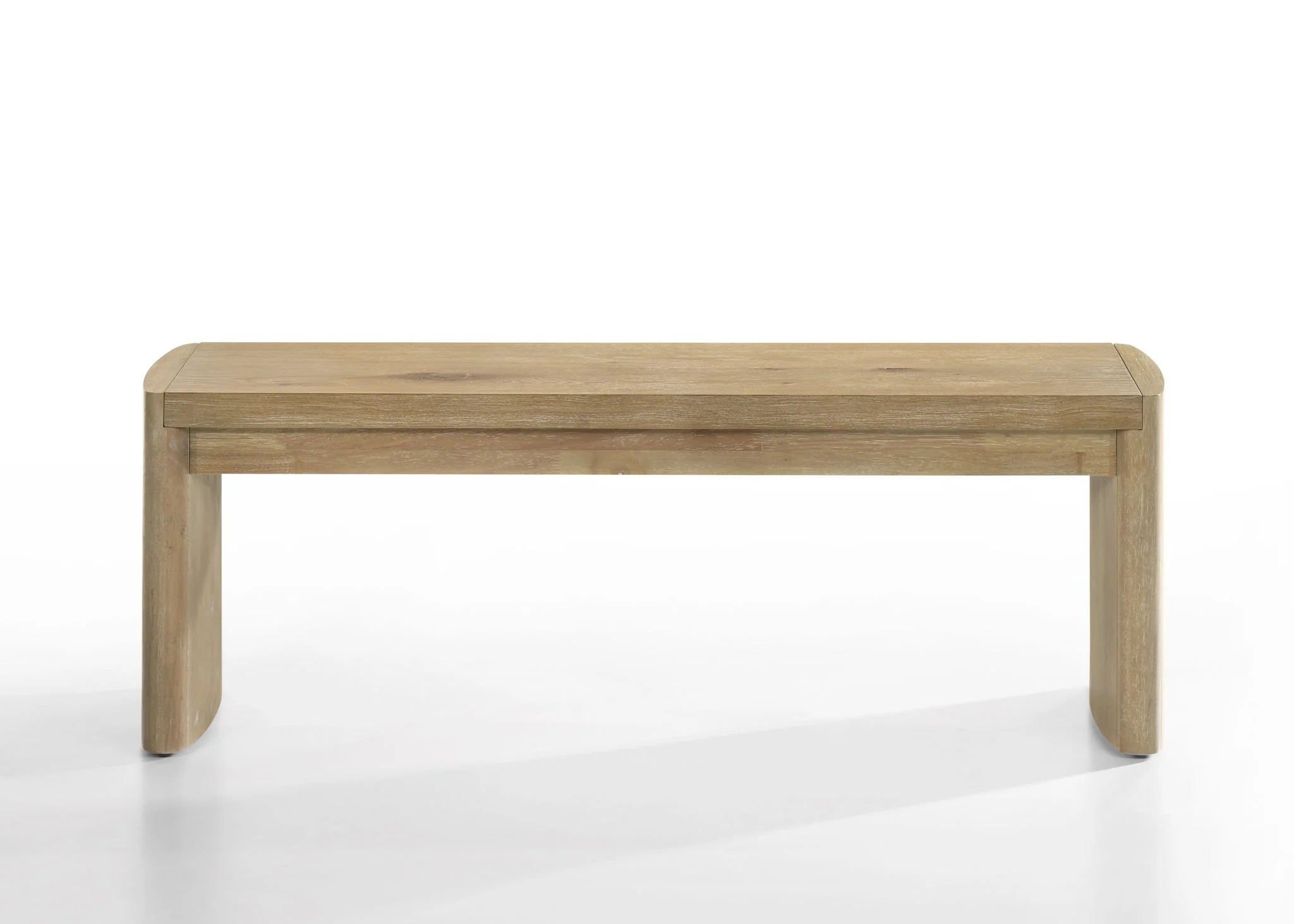 Magnus - Wide Dining Bench - Wooden Oak - Image 2
