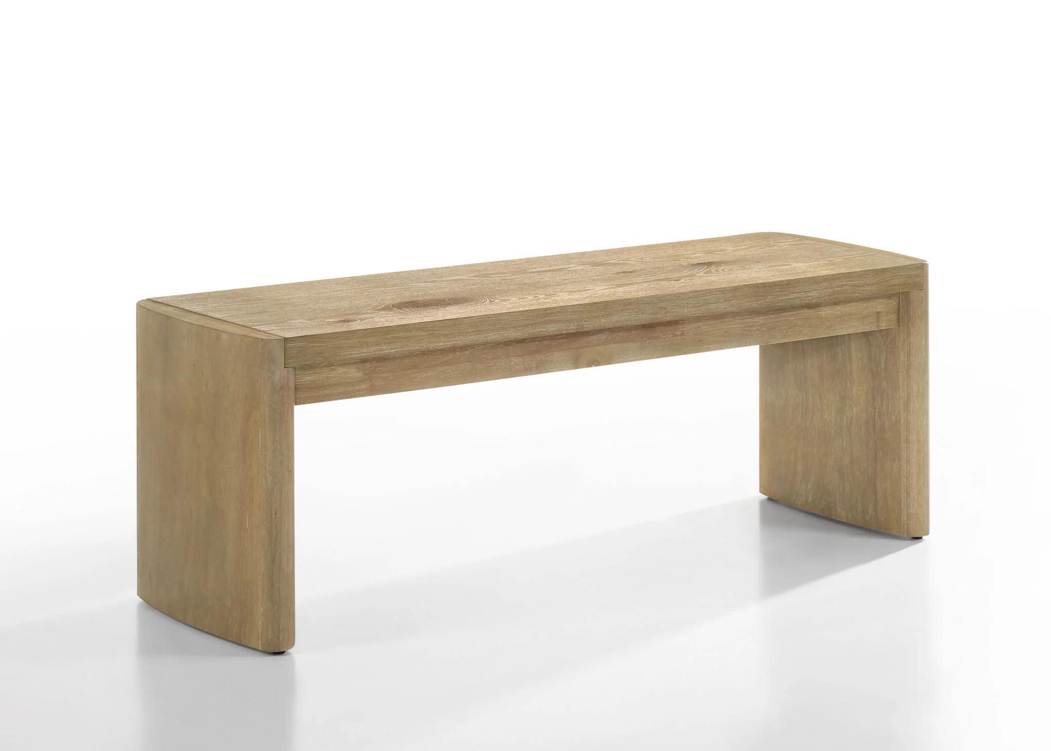 Magnus - Wide Dining Bench - Wooden Oak - Image 4