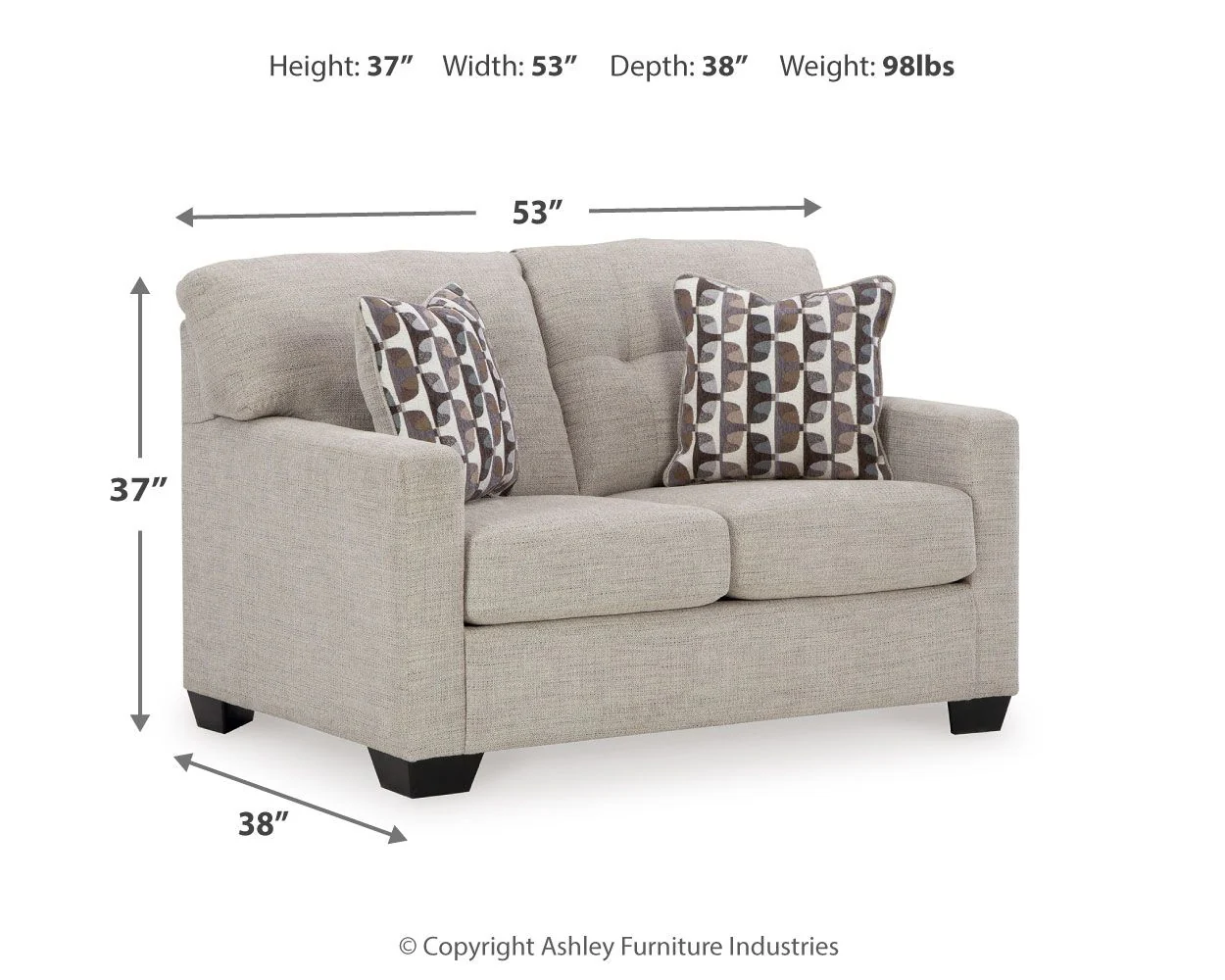 Mahoney - Loveseat - Image 6