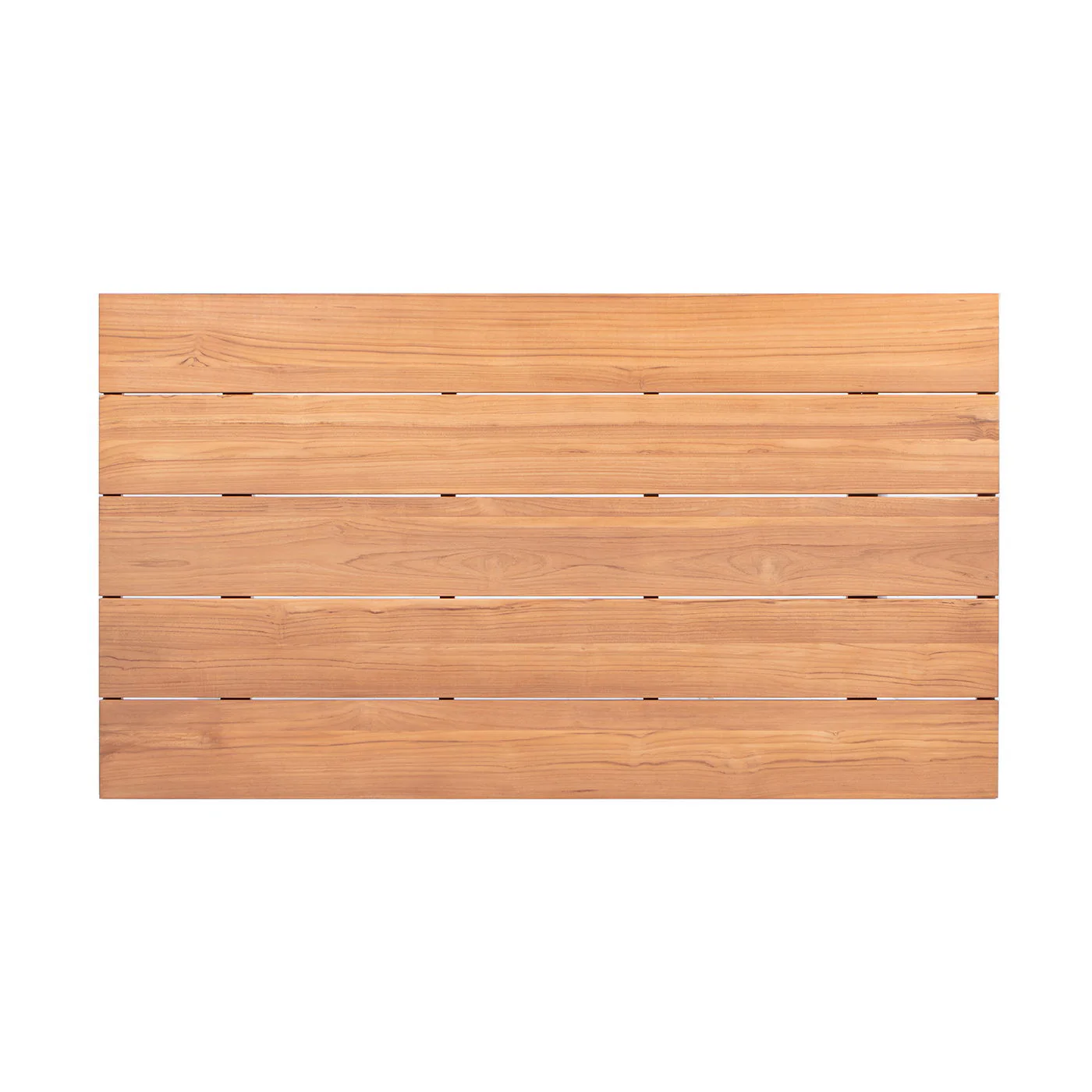 Maiden - 6 Seater Patio Dining Table - Natural Teak - Image 2