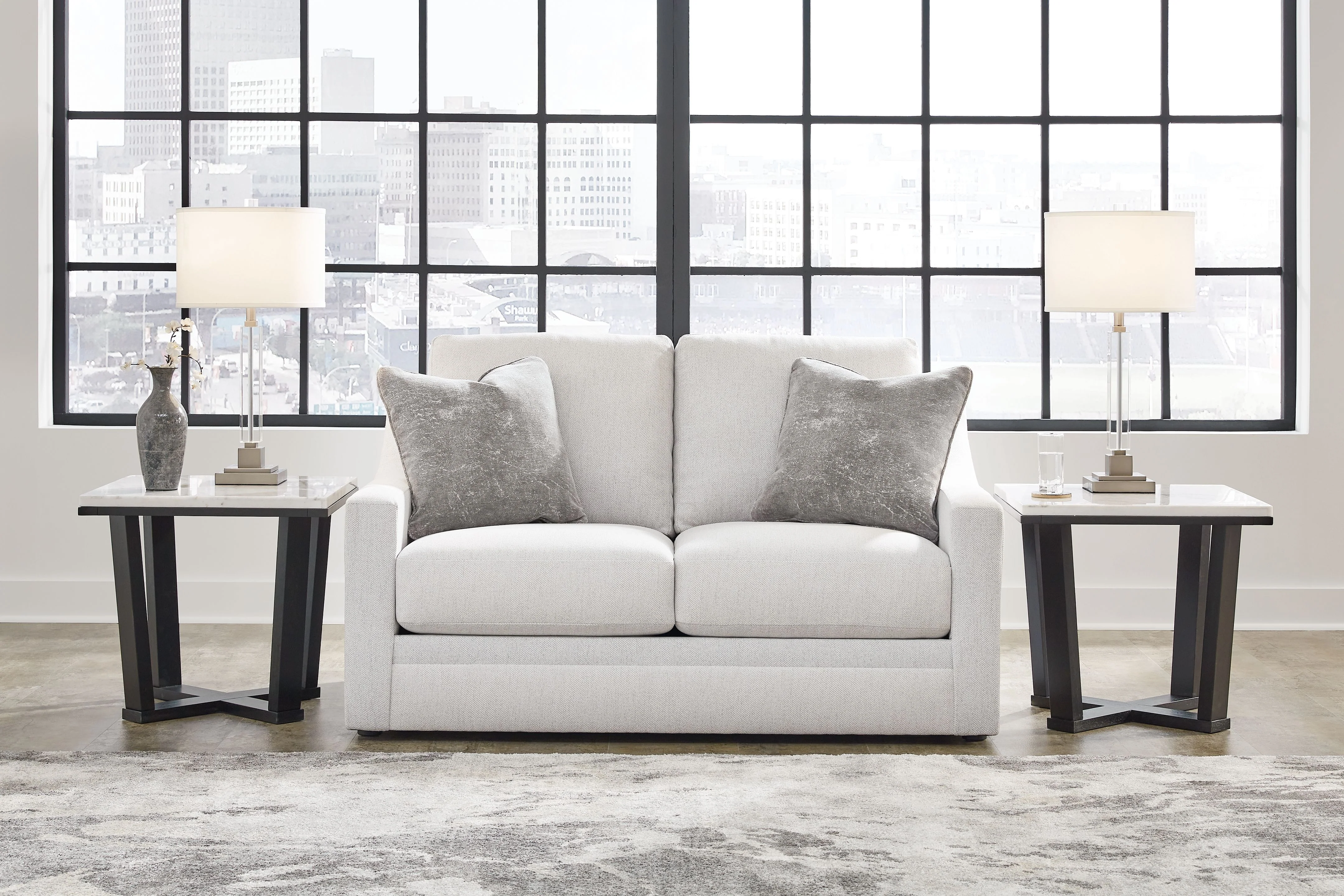 Maitelynn - Loveseat - Chalk - Image 3