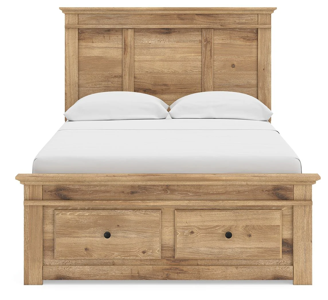 Makidern - Panel Storage Bed With 2 Under Bed Storage Units - Image 13