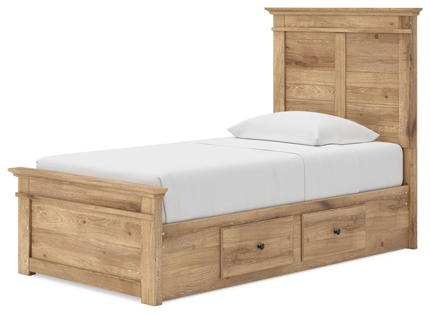 Makidern - Panel Storage Bed With 2 Under Bed Storage Units - Image 28