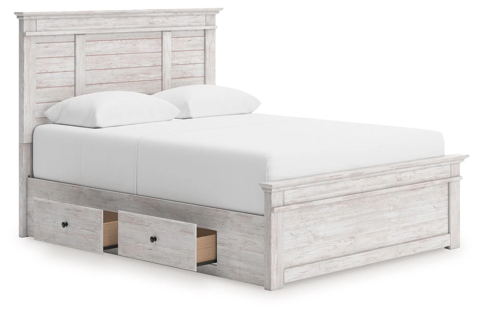Makidern - Panel Storage Bed With 2 Under Bed Storage Units - Image 34