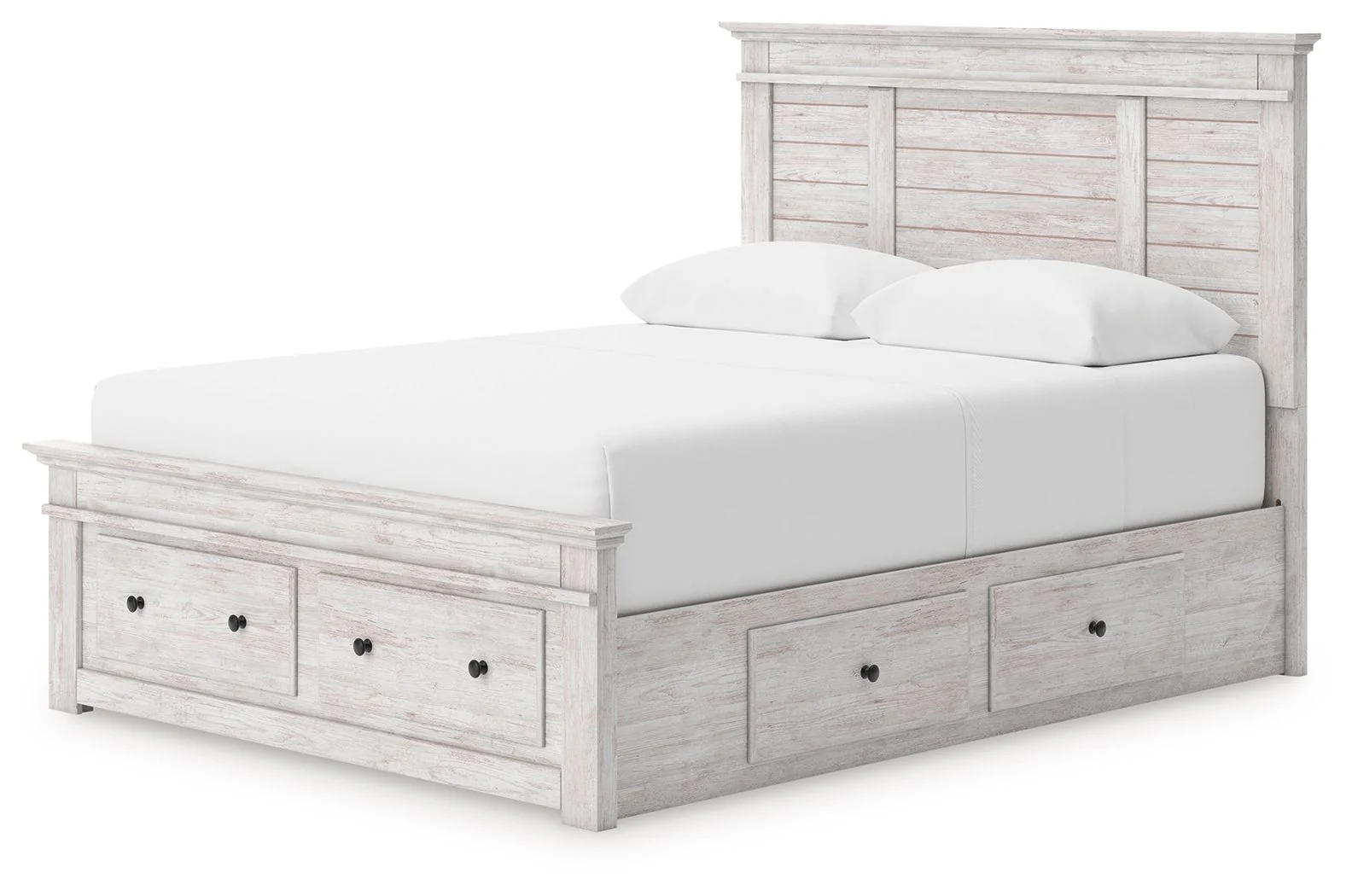 Makidern - Panel Storage Bed With 2 Under Bed Storage Units - Image 51