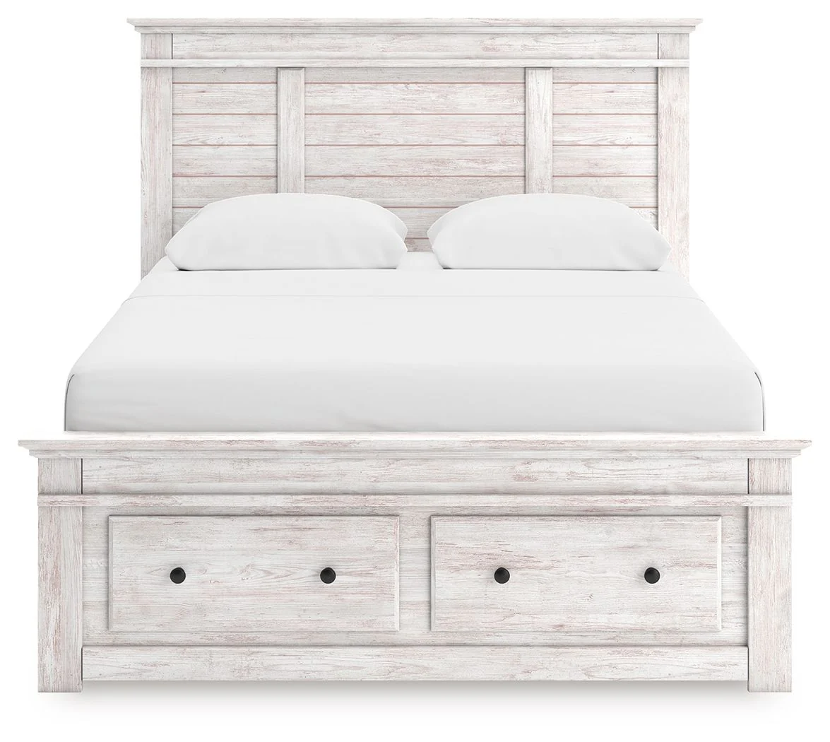 Makidern - Panel Storage Bed With 2 Under Bed Storage Units - Image 55