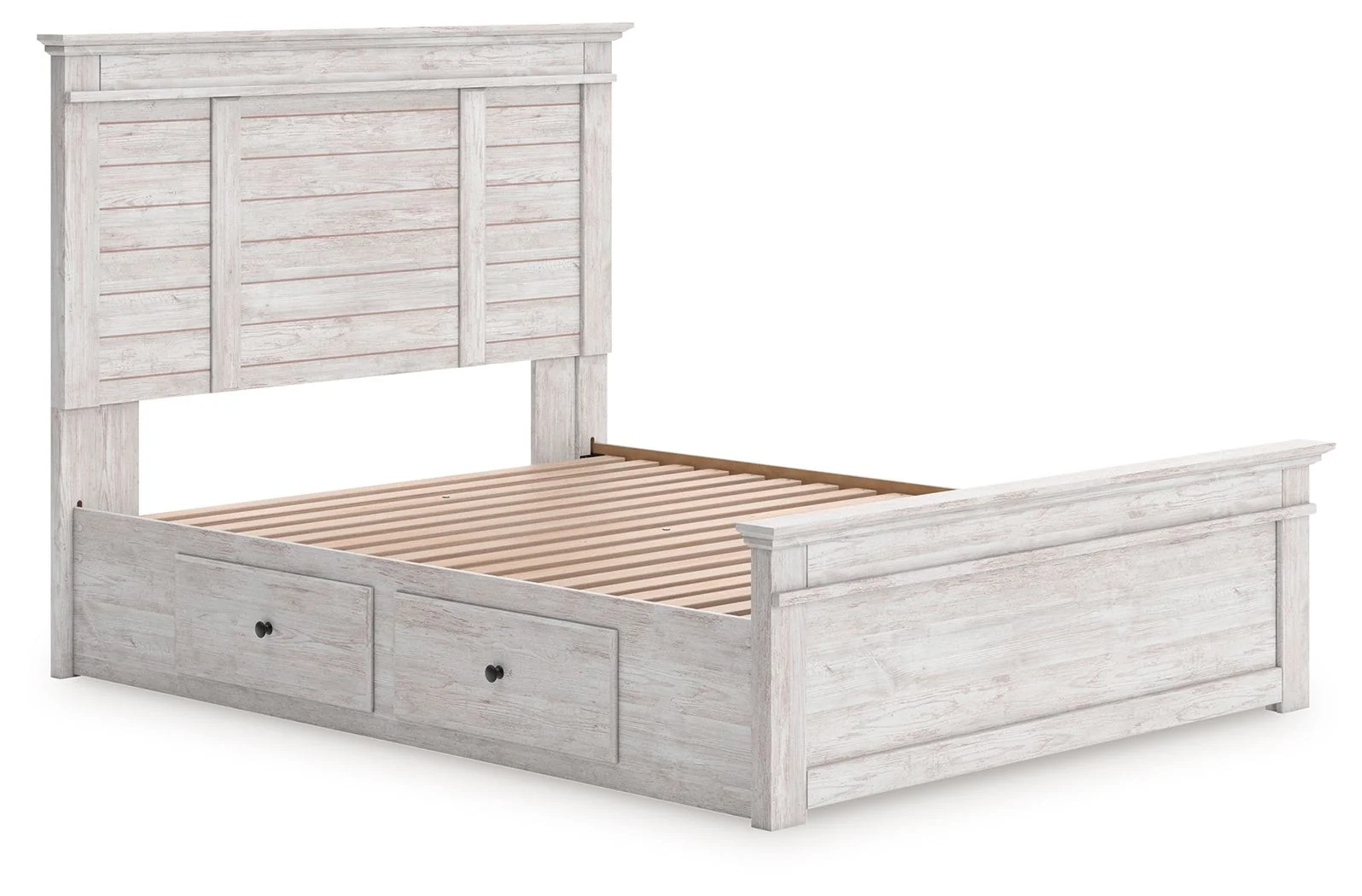 Makidern - Panel Storage Bed With 2 Under Bed Storage Units - Image 58