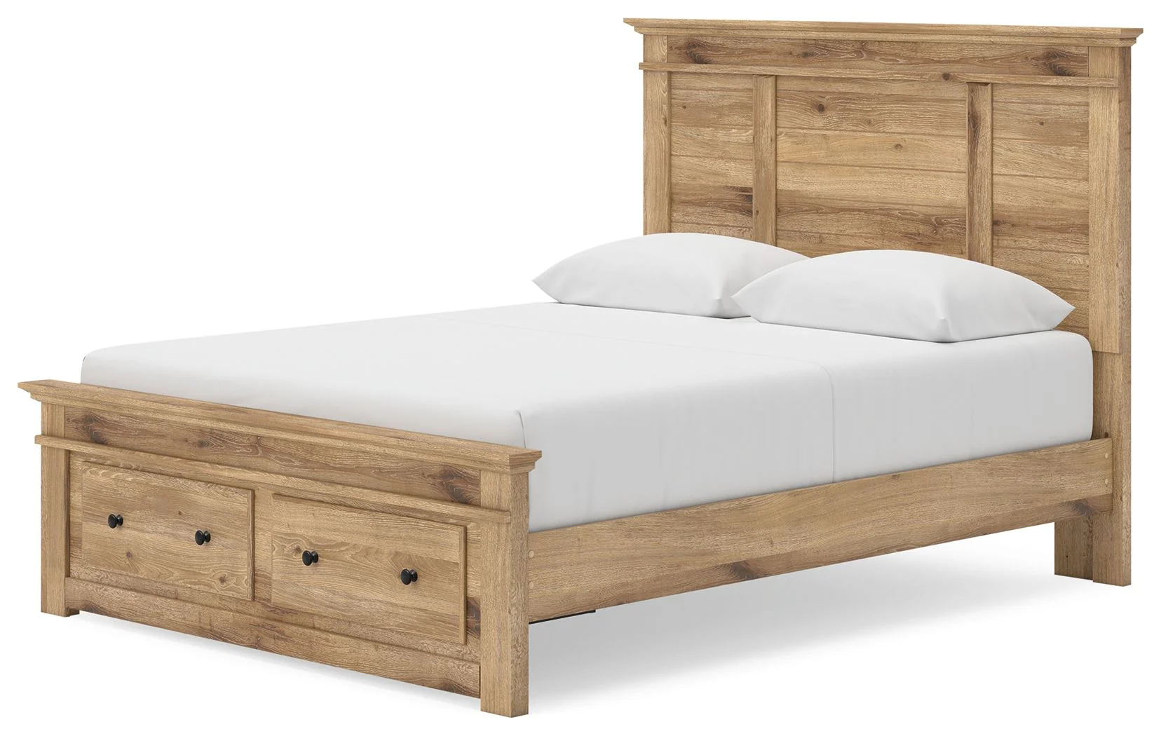 Makidern - Panel Storage Bed With Storage Footboard - Image 22