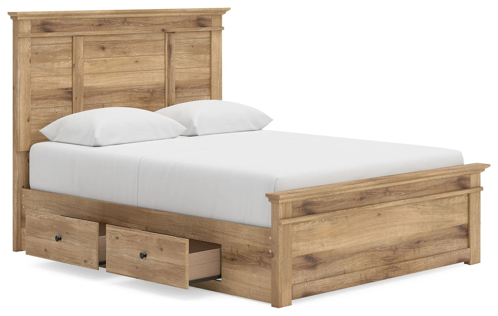 Makidern - Panel Storage Bed With Under Bed Storage Unit - Image 16