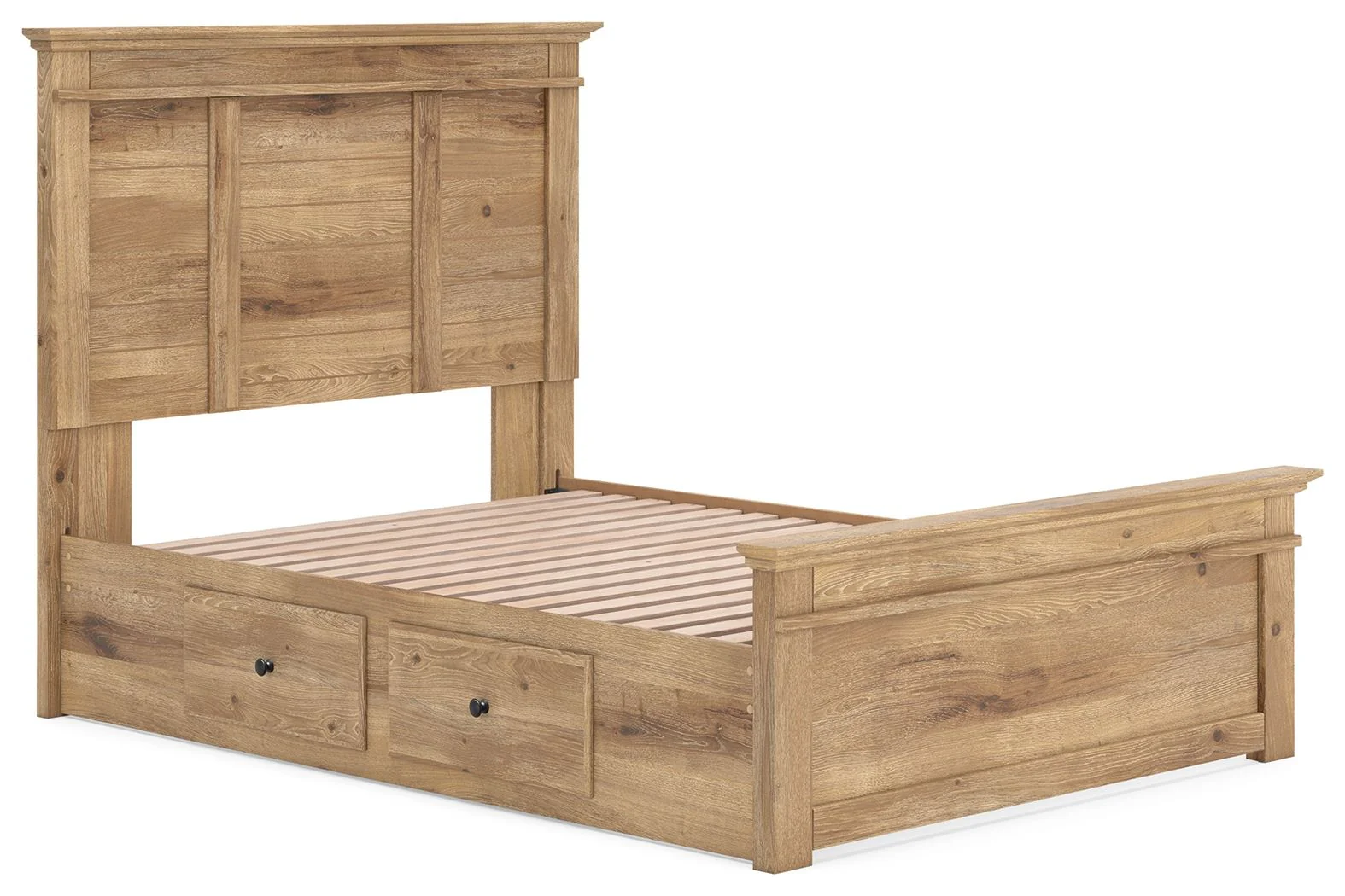 Makidern - Panel Storage Bed With Under Bed Storage Unit - Image 24