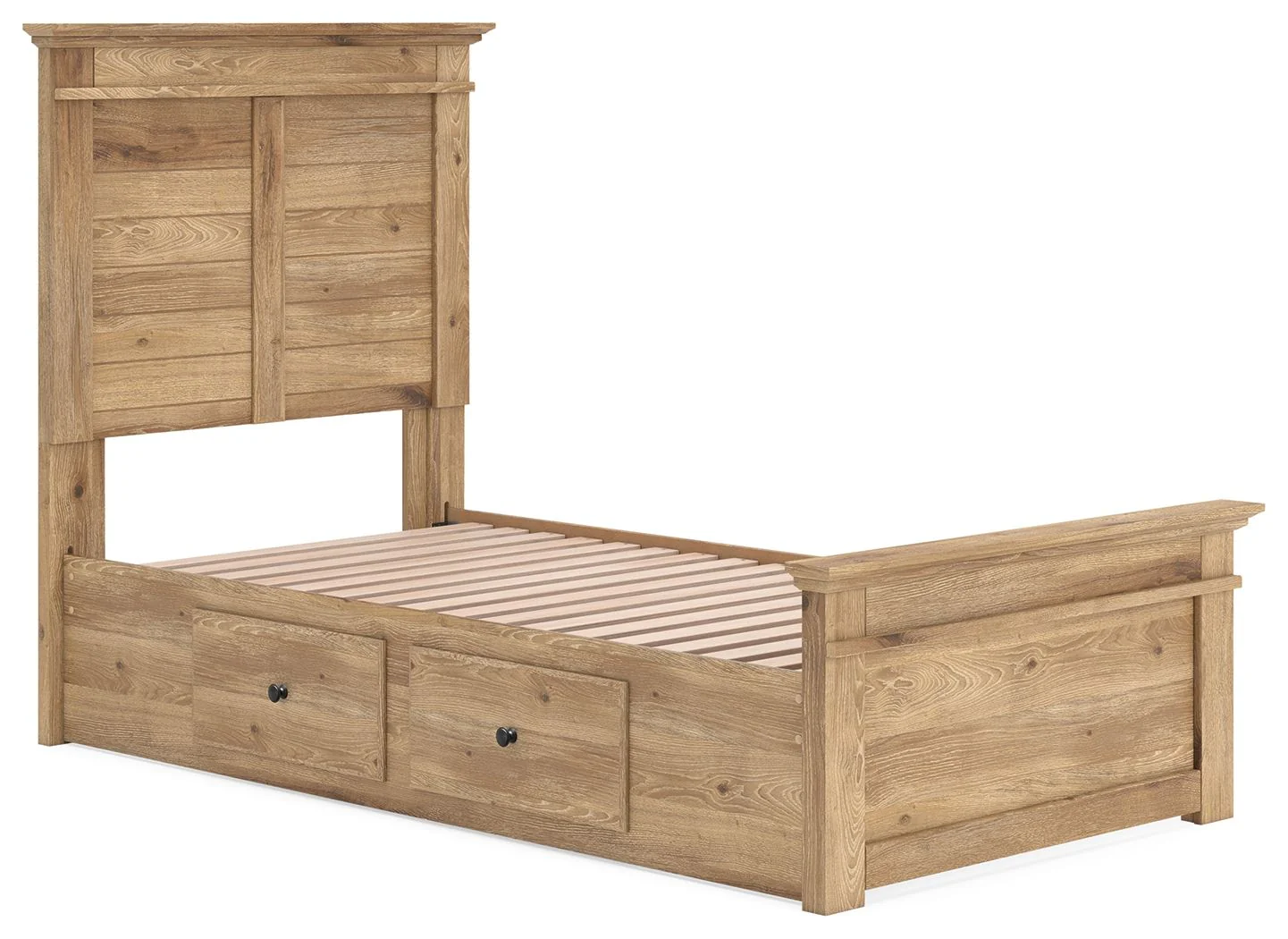 Makidern - Panel Storage Bed With Under Bed Storage Unit - Image 31