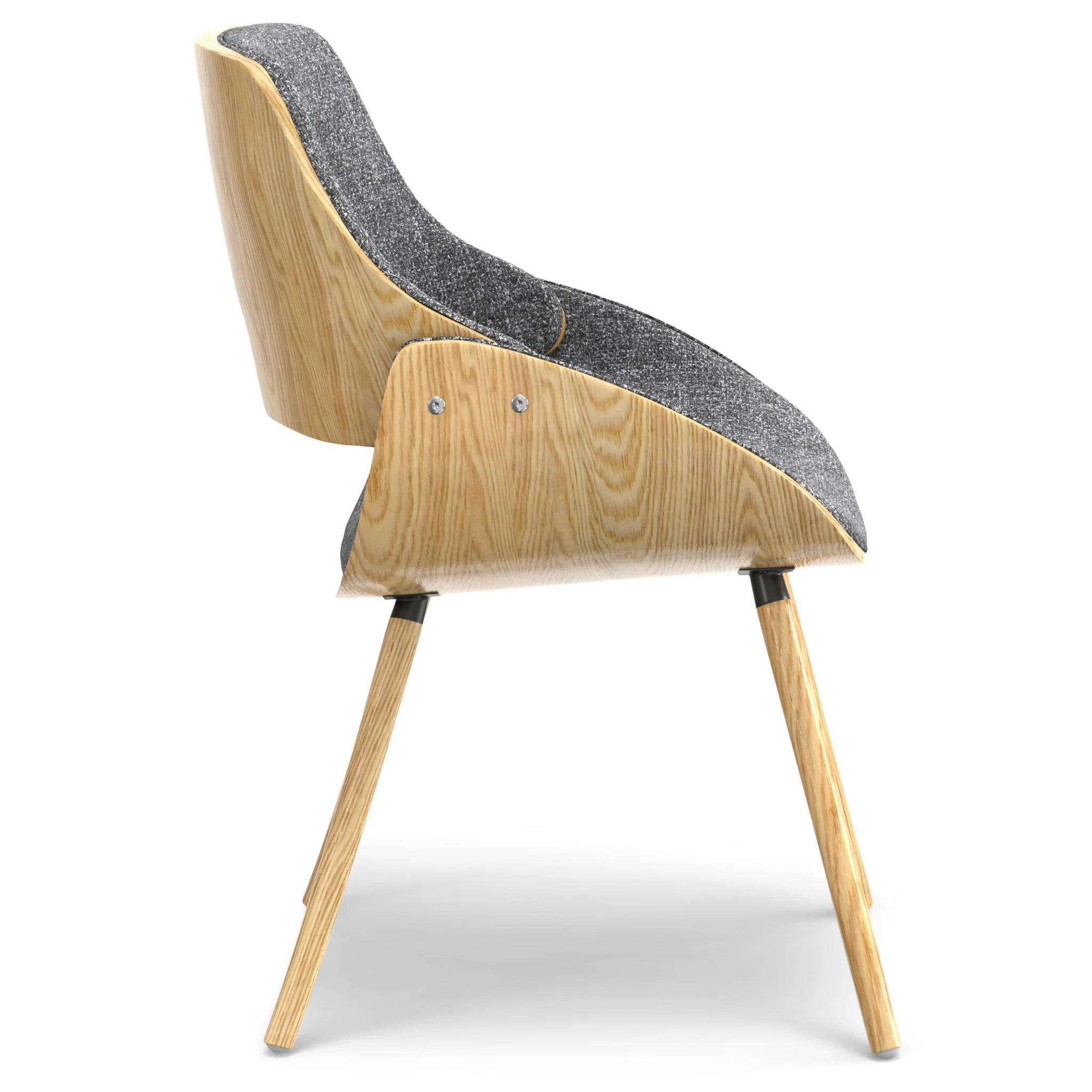 Malden - Bentwood Dining Chair With Wood Back - Image 18